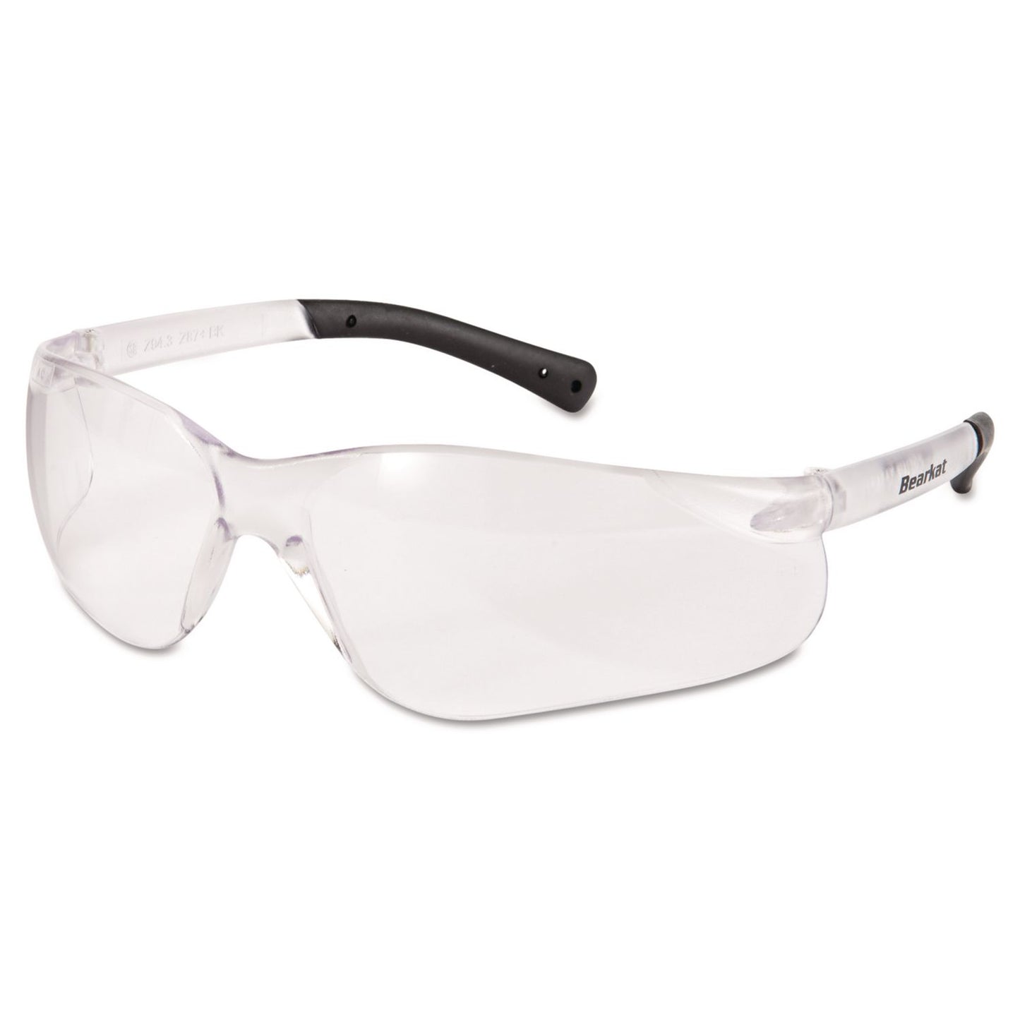 BearKat Safety Glasses, Frameless, Clear Single Anti-Fog Lens