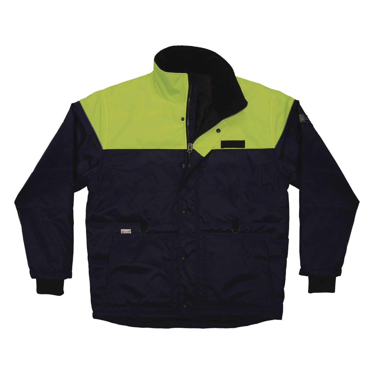 N-Ferno 6476 Insulated Freezer Jacket, Medium, Navy