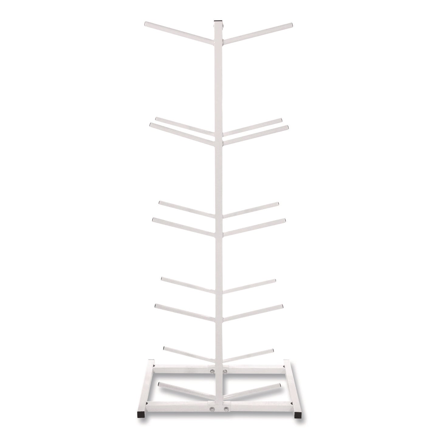 Double Medicine Ball Tree, 12" x 23" x 51", White