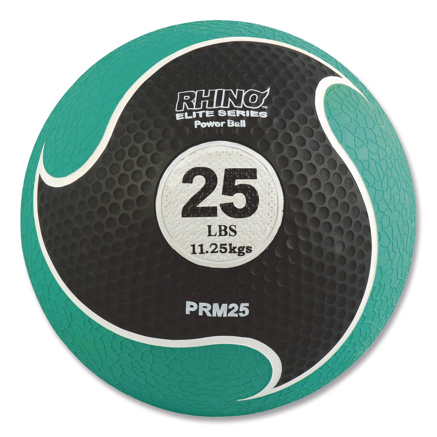 Rhino Elite Medicine Ball, 25 lb, Green