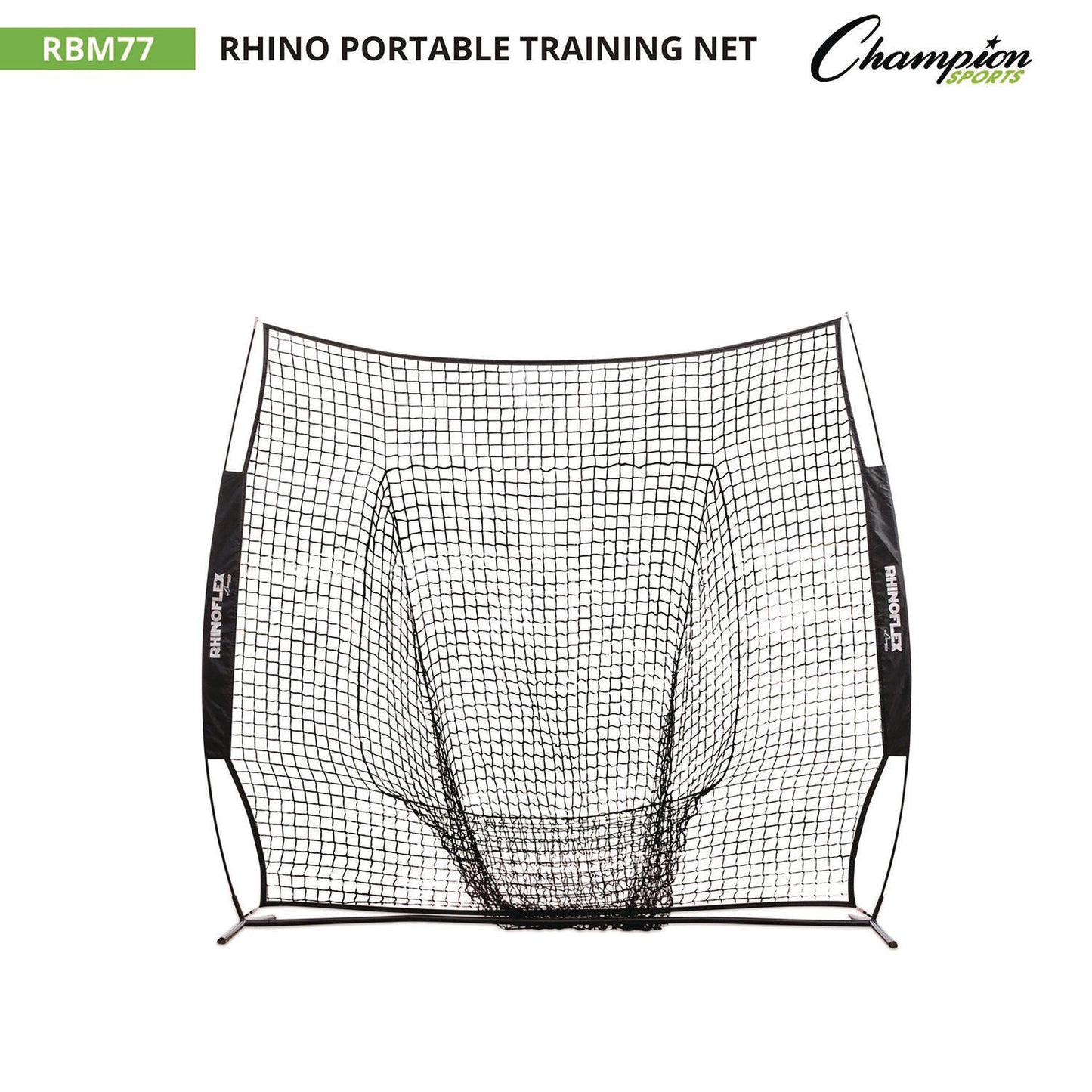 Rhino Portable Training Net, 7 ft x 7 ft