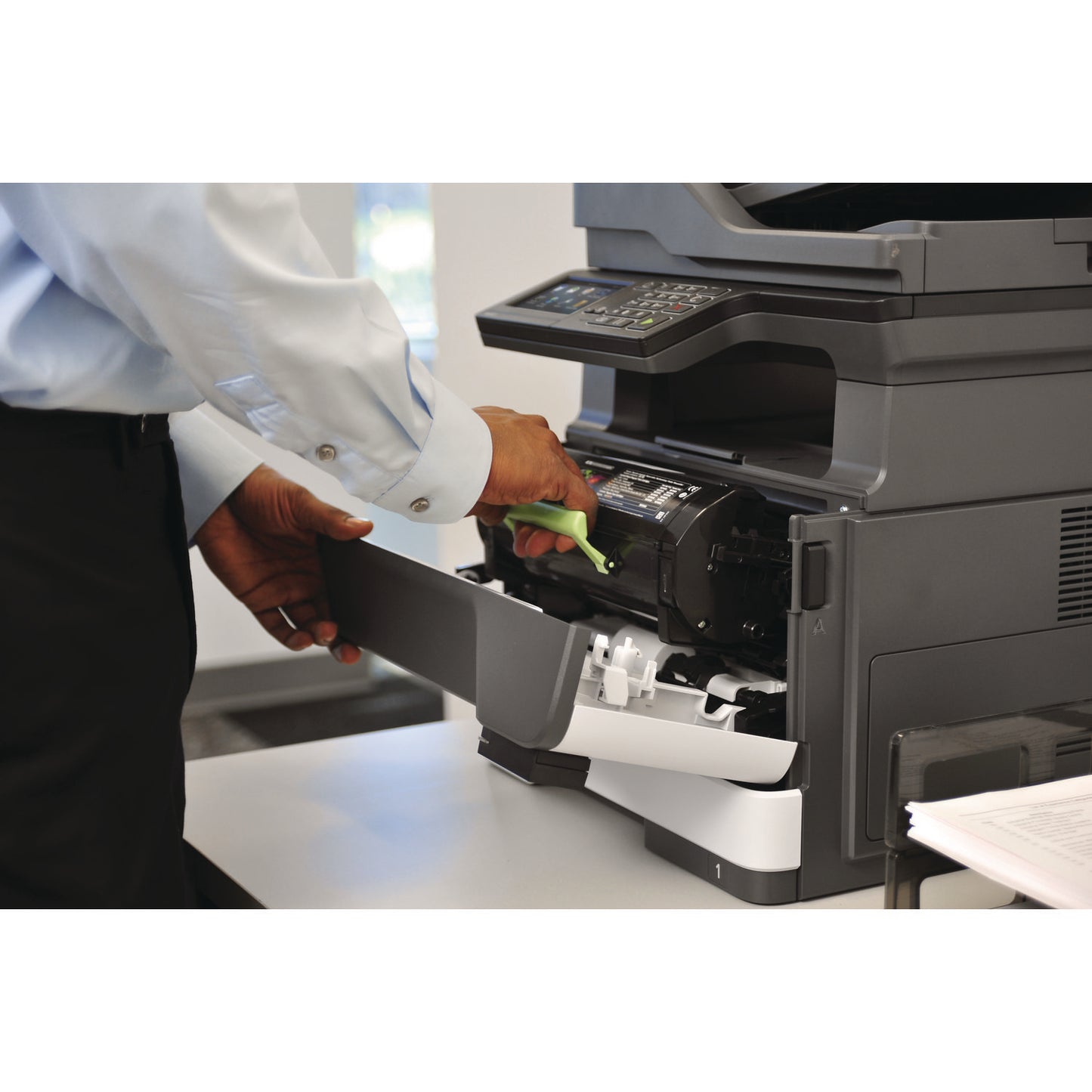 74C0SCG Return Program Toner, 7,000 Page-Yield, Cyan