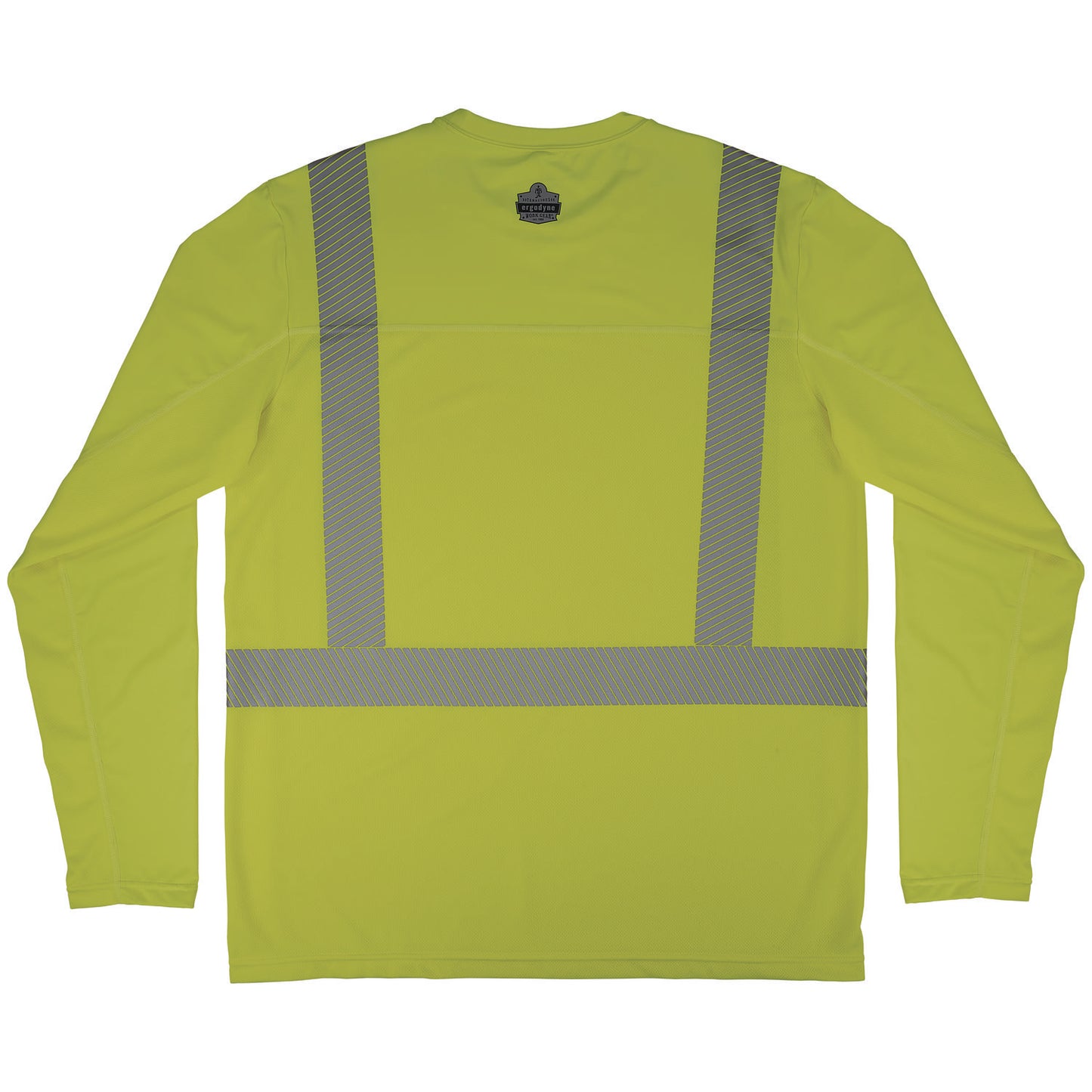 Chill-Its 6688 Type R Class 2 Cooling Hi-Vis Sun Shirt with UV Protection, Large, Lime