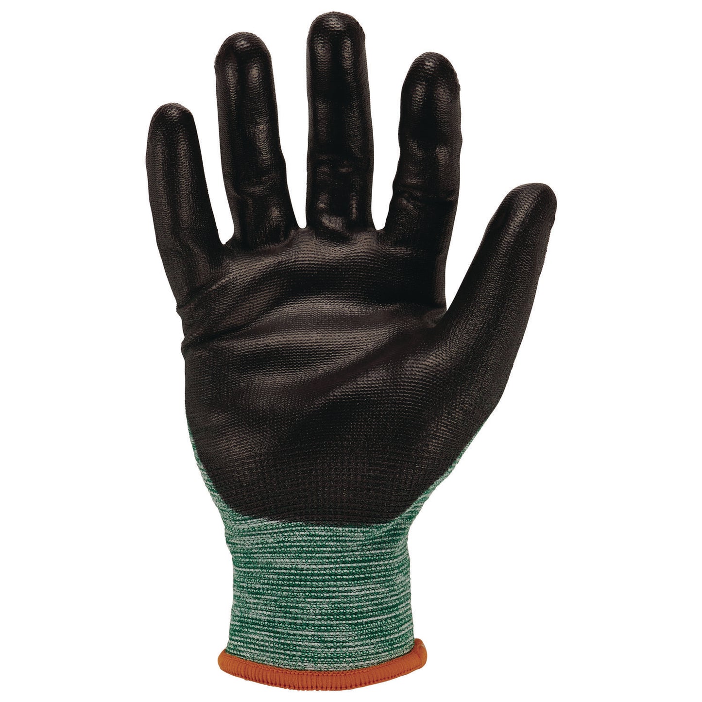 ProFlex 7002-ECO Recycled PU Coated Gloves, EN388: 3131, 7.25" Long, Small, Green, Pair