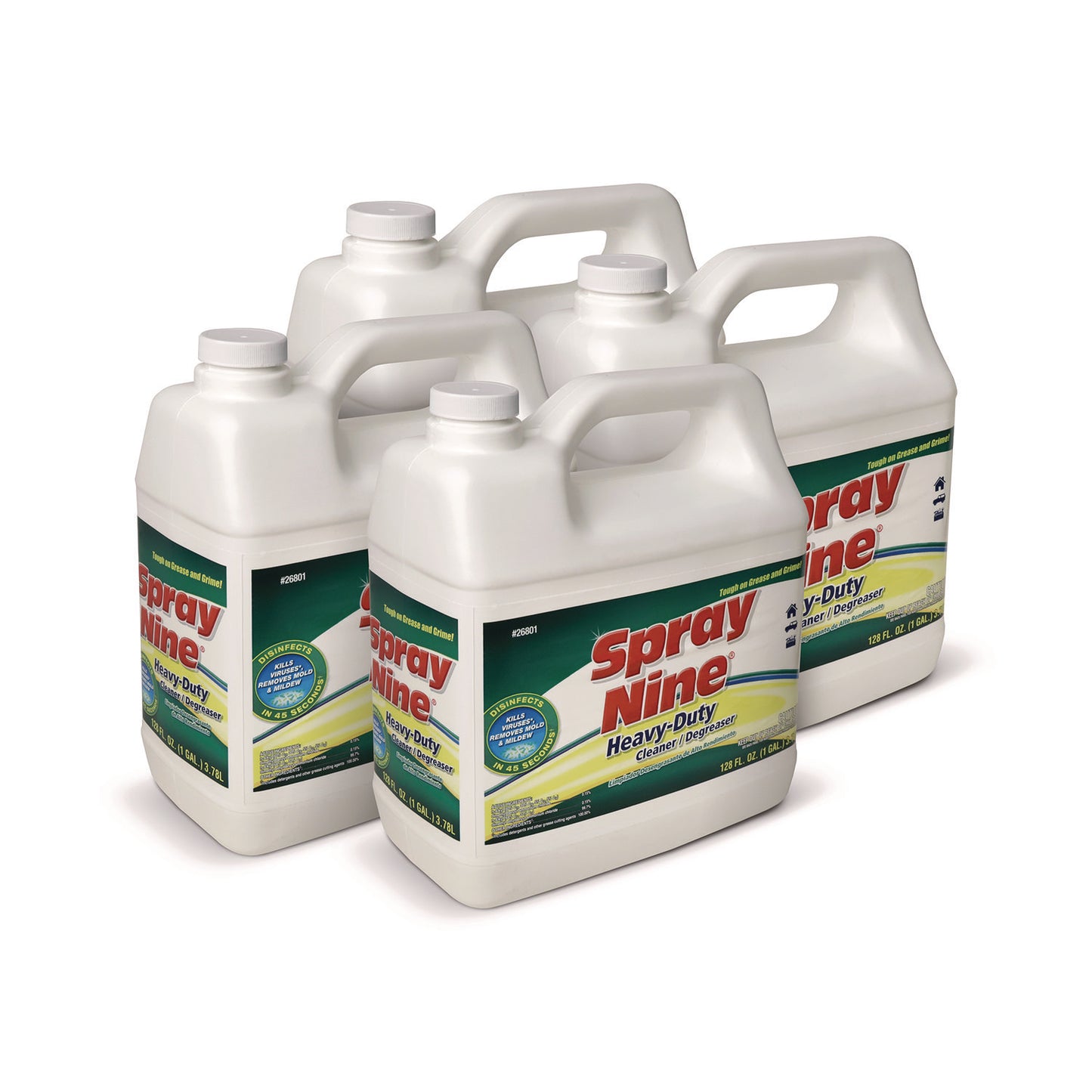 Heavy Duty Cleaner/Degreaser/Disinfectant, 1 gal Bottle