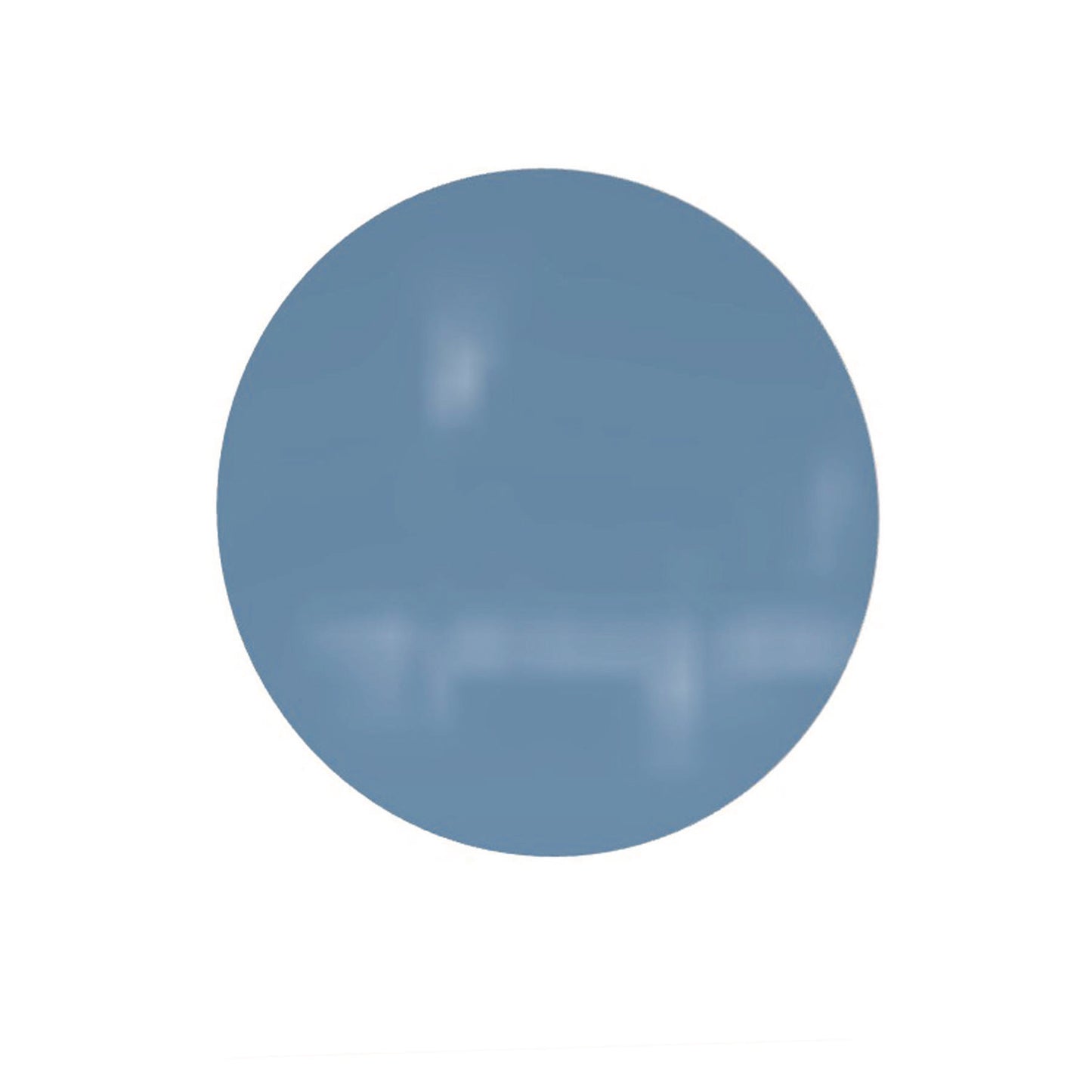 Coda Low Profile Circular Non-Magnetic Glassboard, 48 x 48, Denim Surface