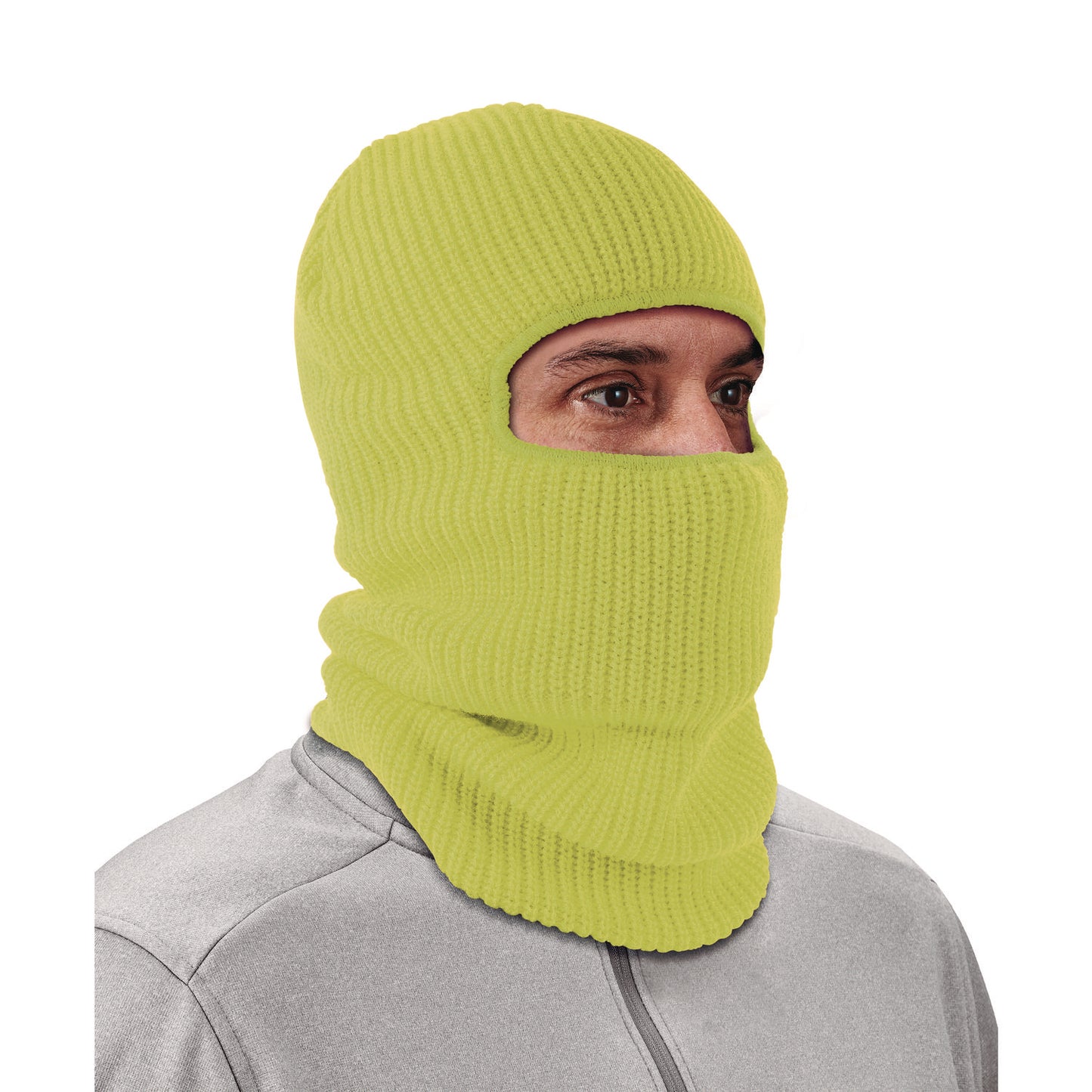 N-Ferno 6829 Freezer Balaclava Face Mask, Acrylic, One Size Fits Most, Lime