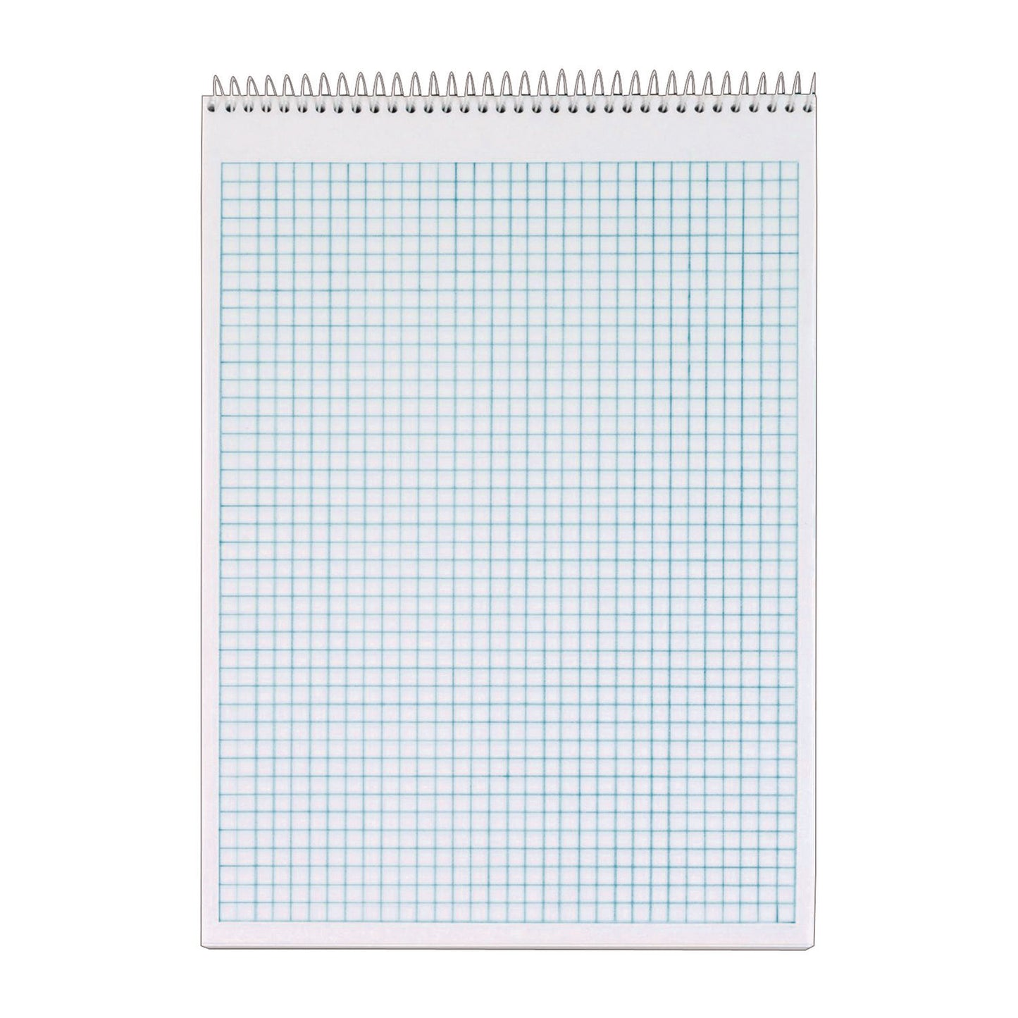 Docket Graph Pad, Green Cover, Quadrille Rule (4 sq/in), (70) White Sheets