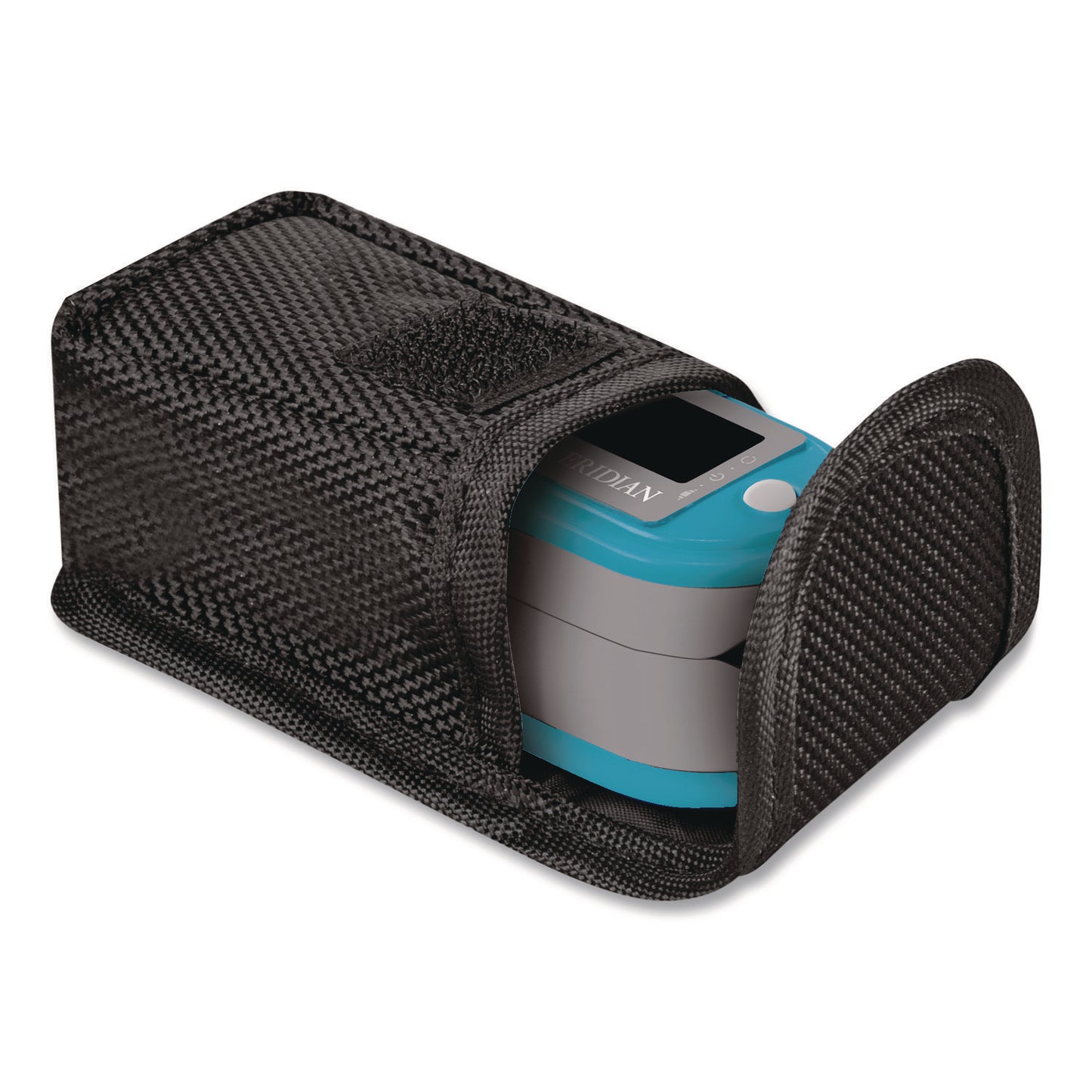 Fingertip Pulse Oximeter, Blue/Gray