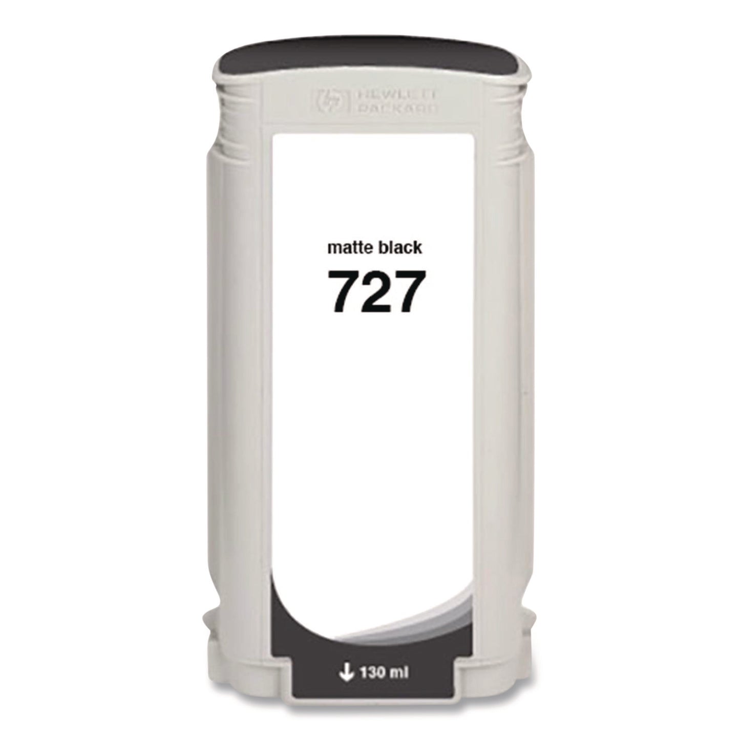 Compatible Matte Black Ink, Replacement for 727 (B3P22A), 130 mL