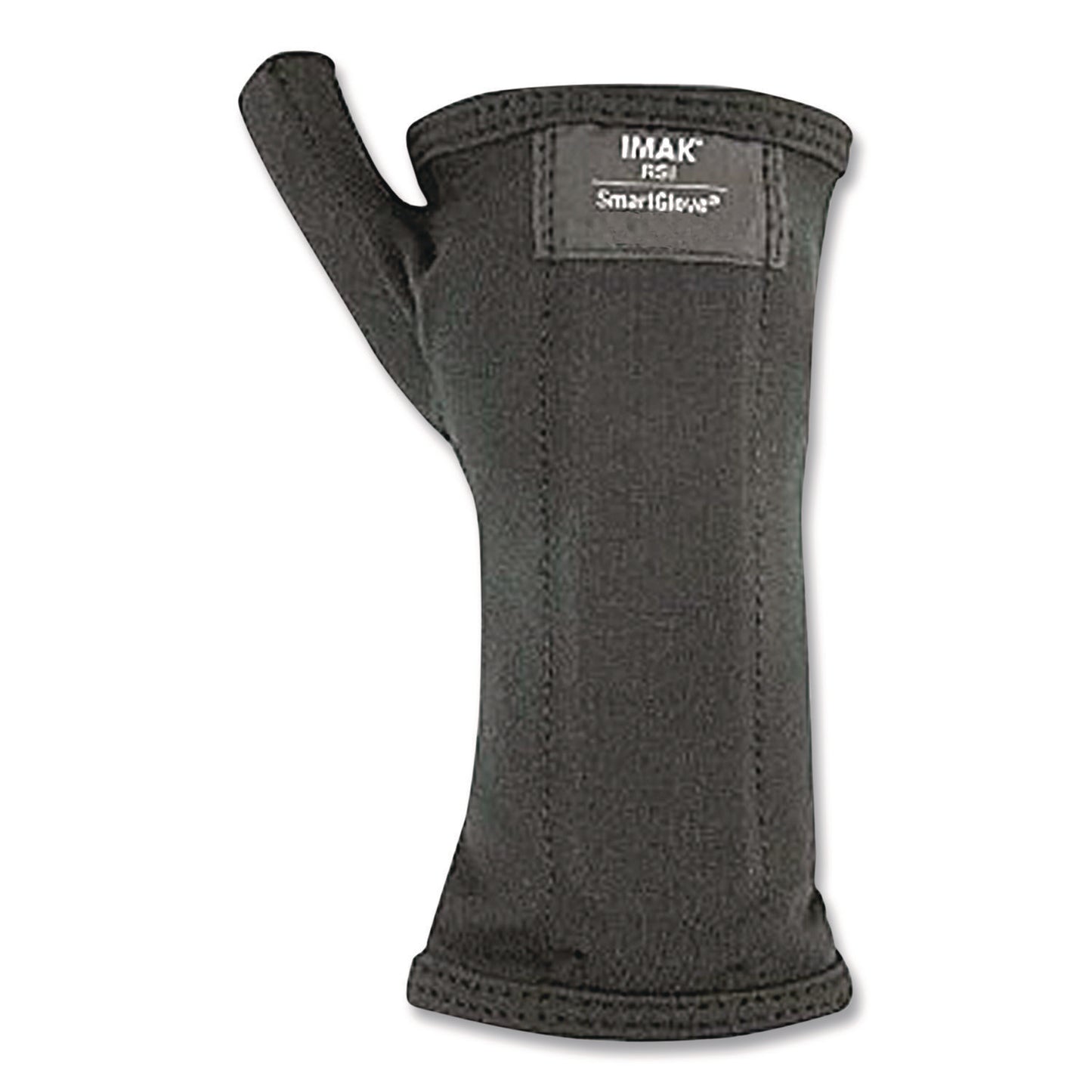 SmartGlove Flexible Wrist and Thumb Support Splint, Small, Fits Left Hand/Right Hand, Black