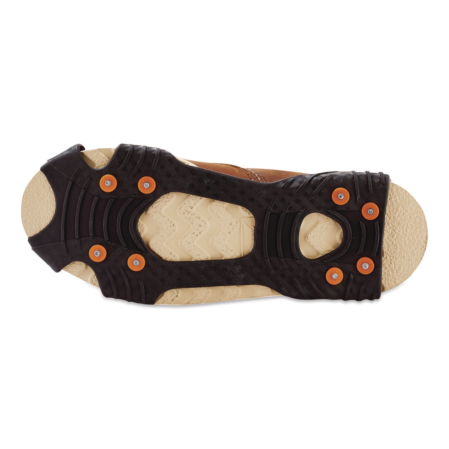Trex 6300 One Piece Slip-on Ice Cleats, X-Large, Black, Pair