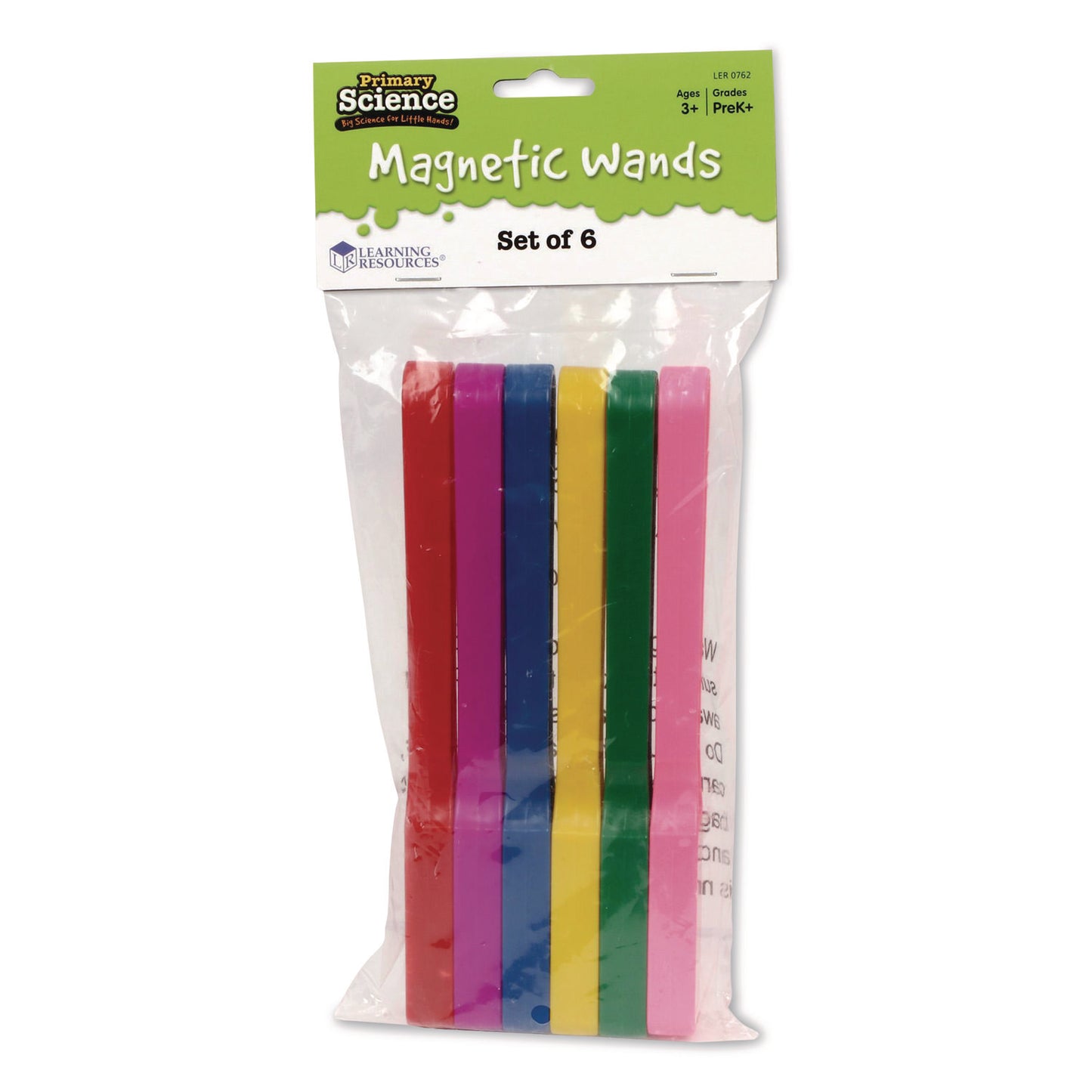 Magnetic Wands, Grades Pre-K to 5, 6 Pieces