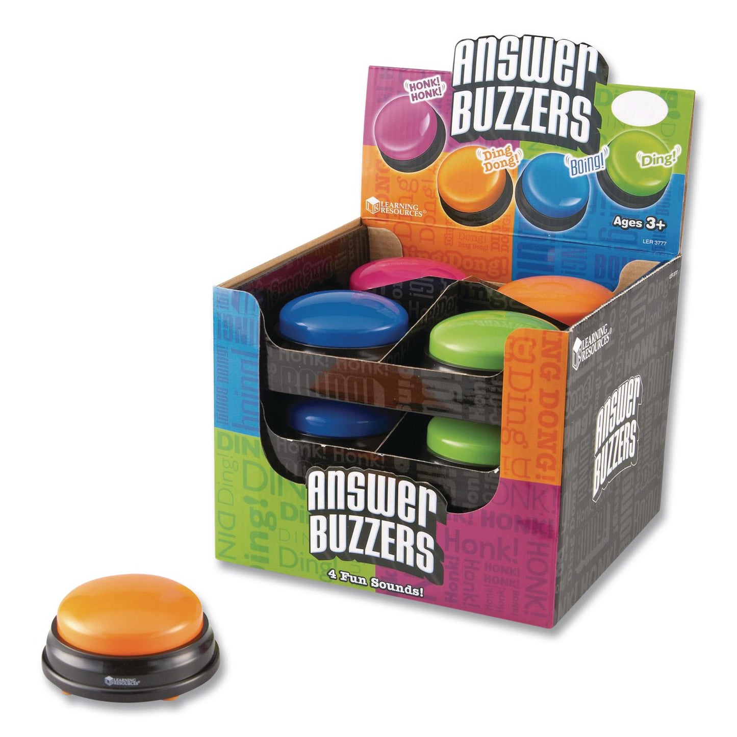 Answer Buzzers, Ages 3 and Up, 12 Buzzers