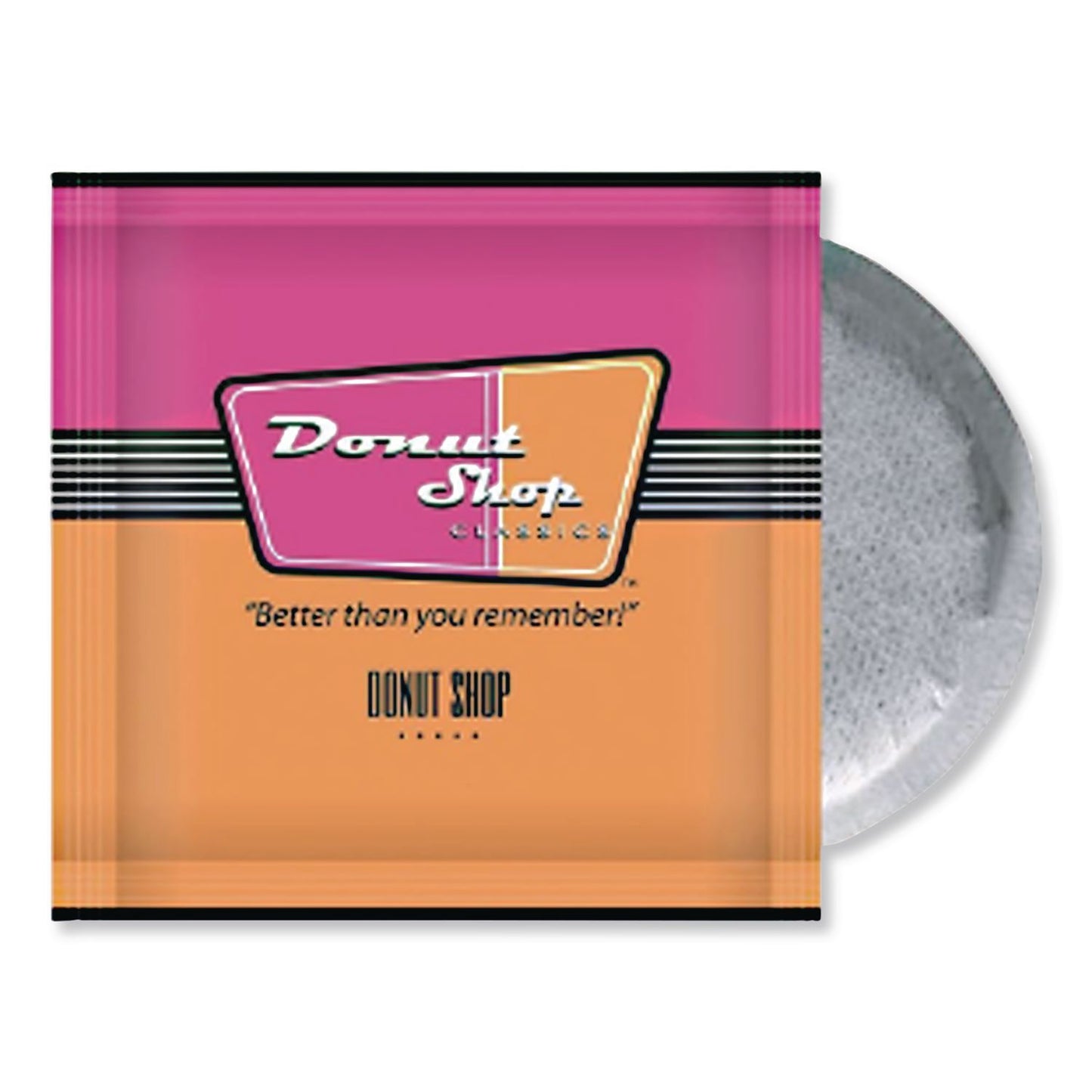 Donut Shop Coffee Pods, Dark Roast, 15/box