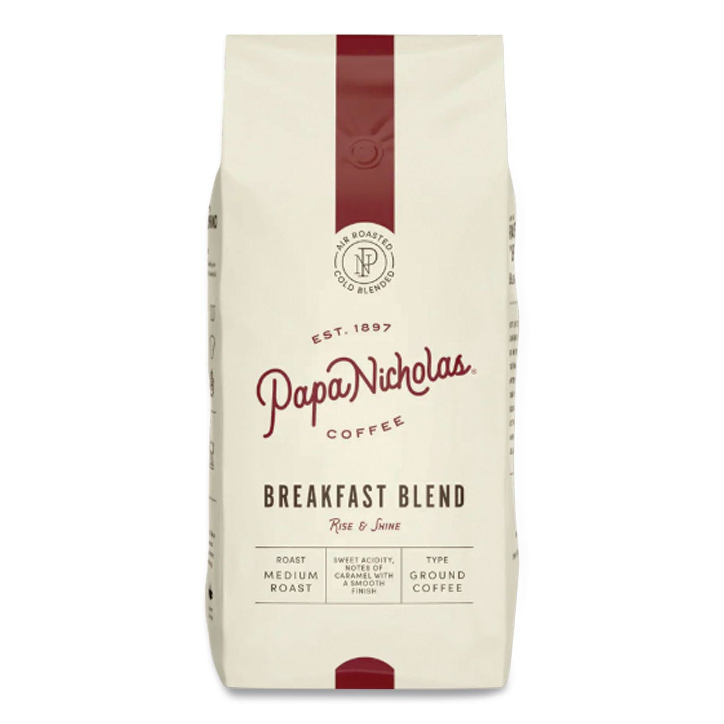 Premium Coffee, Whole Bean, Breakfast Blend, 32 oz Bag