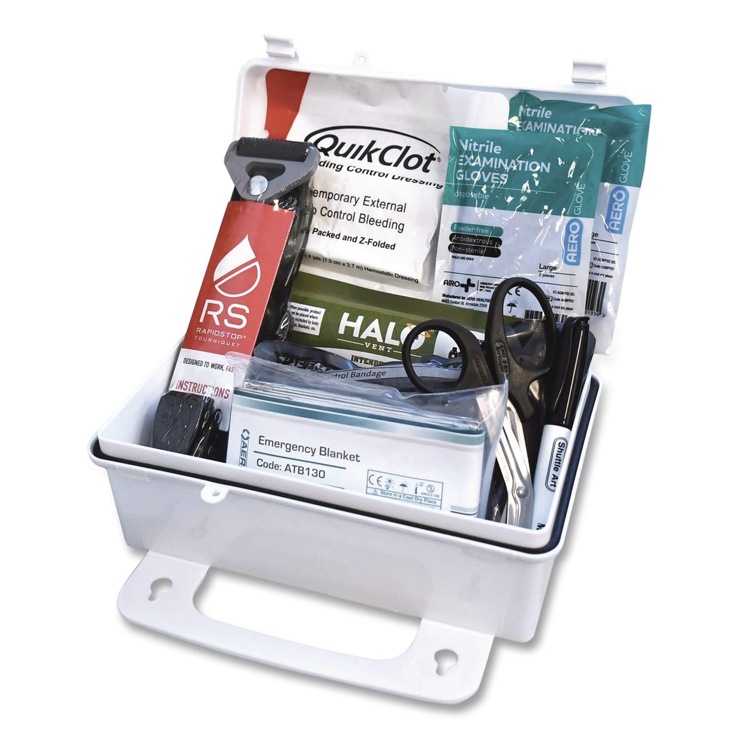 Pro Bleed Control Kit - Military, 12 Pieces, Plastic Case