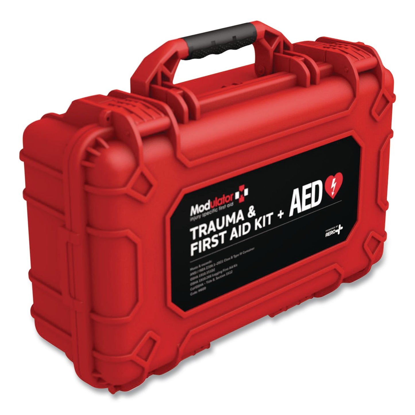 Modulator Trauma Kit without AED - XL Rugged Hard Case, 286 Pieces