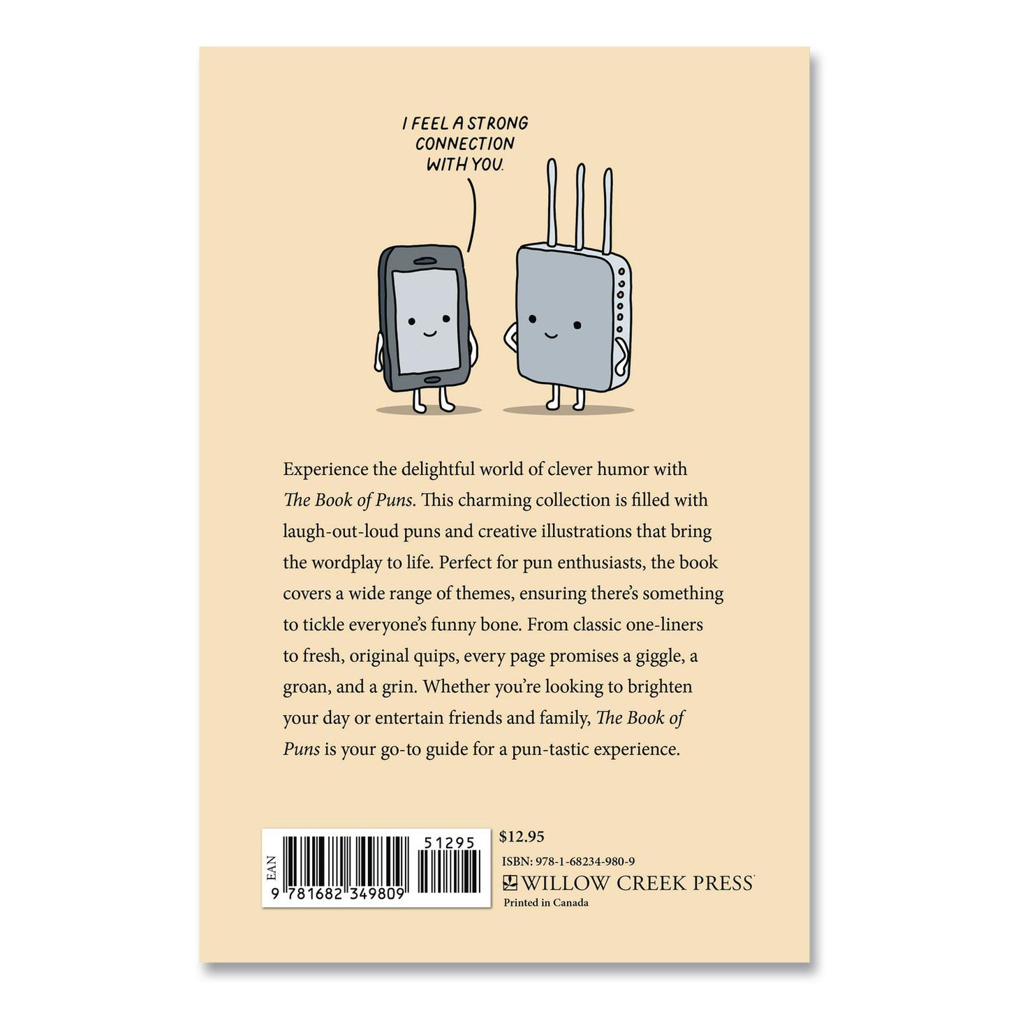 The Book of Puns Softcover Book, Paperback, 112 Pages