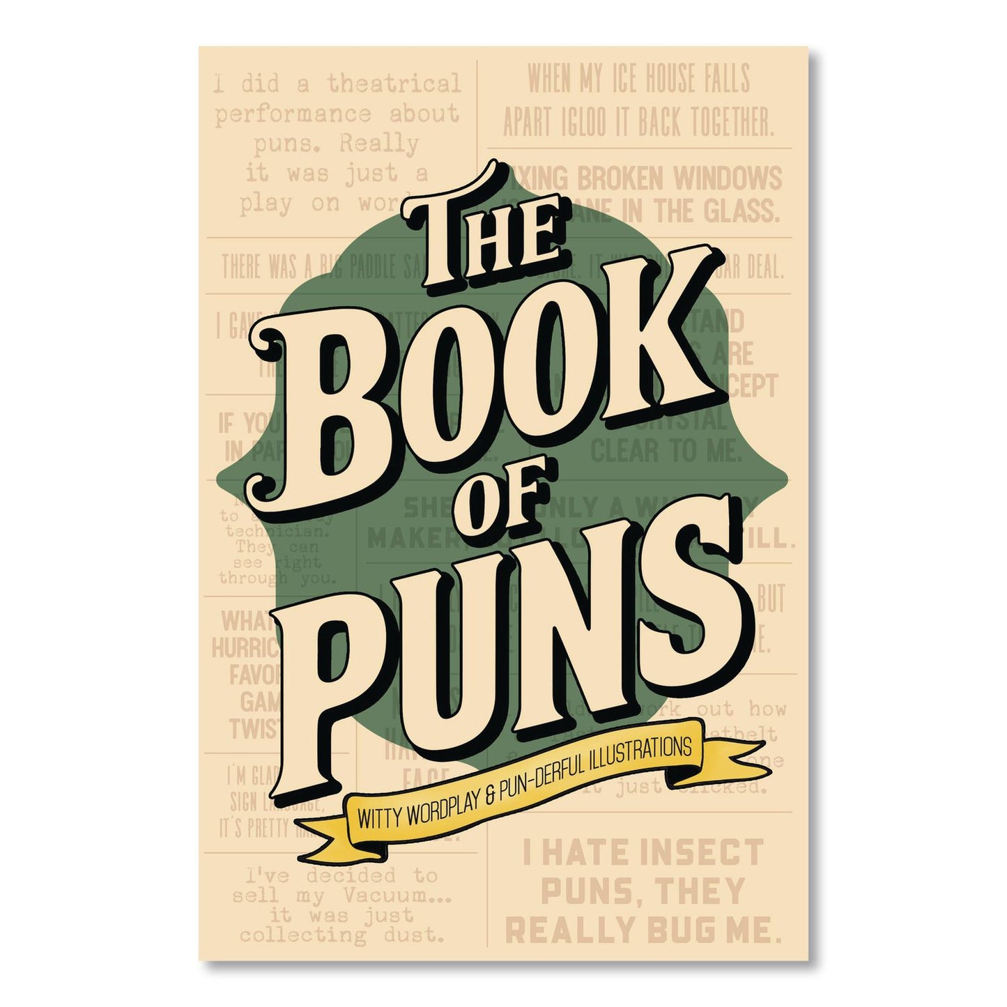 The Book of Puns Softcover Book, Paperback, 112 Pages