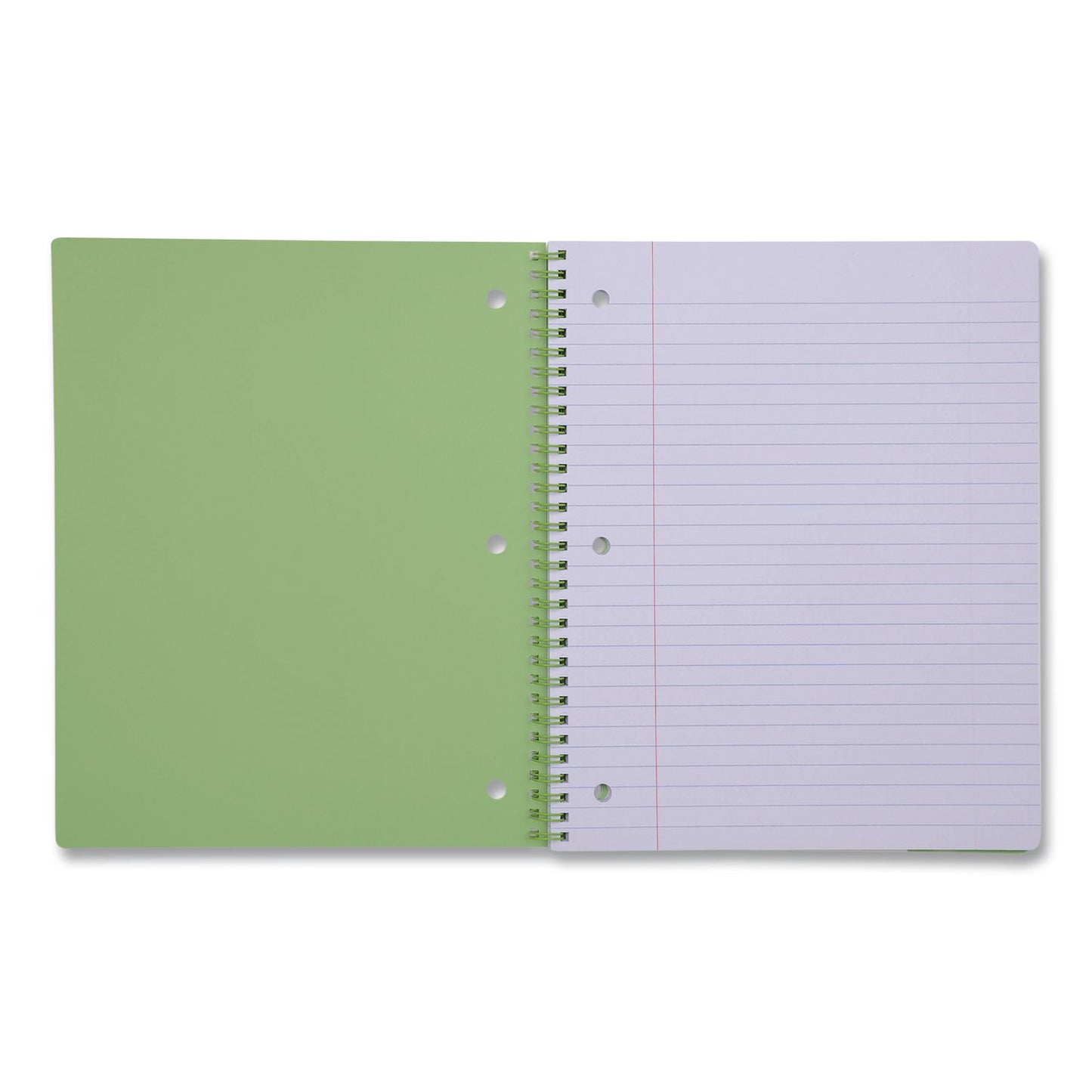 Twin-Wire Notebook, Randomly Assorted Banana and Strawberry Cover Designs, 1-Subject, Wide/Legal Rule, (80) 10.5 x 8.5 Sheets