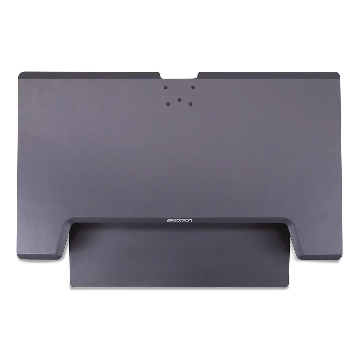 WorkFit-TL Adjustable Standing Desk Converter, 37.5" x 27" x 5" to 20", Dark Gray/Black