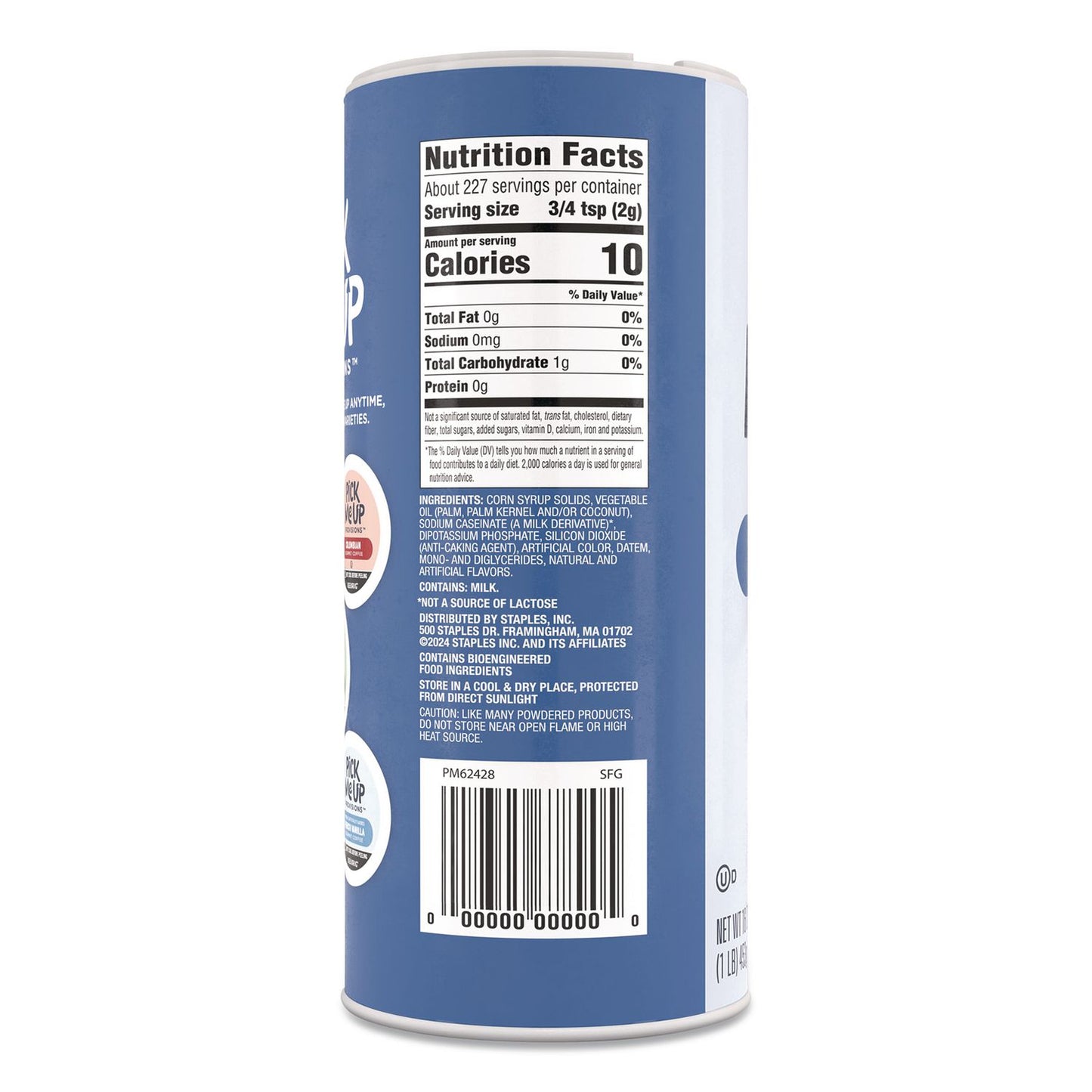Original Powdered Creamer, 16 oz Canister, 8/Pack