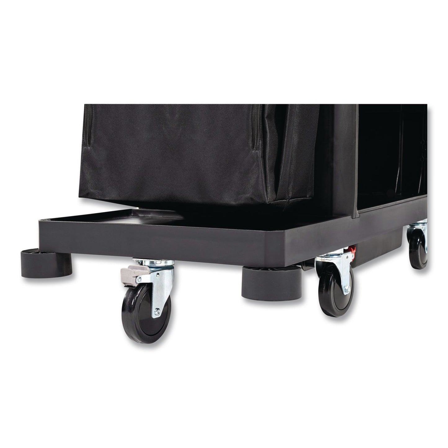 Bumper Kit, for Rubbermaid Commercial 2202527/2202581/2202585/2202587, Plastic, Black