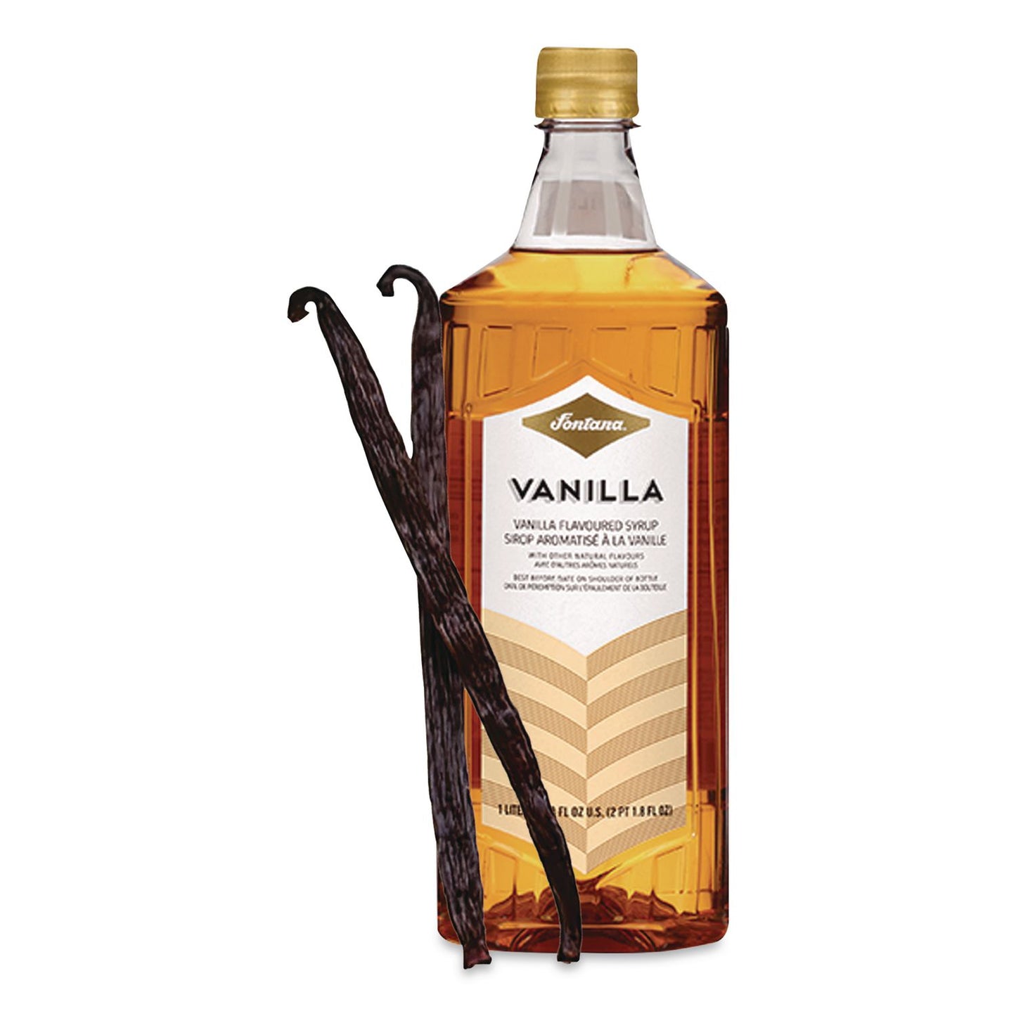Flavored Coffee Syrup, Vanilla, 1 L Bottle