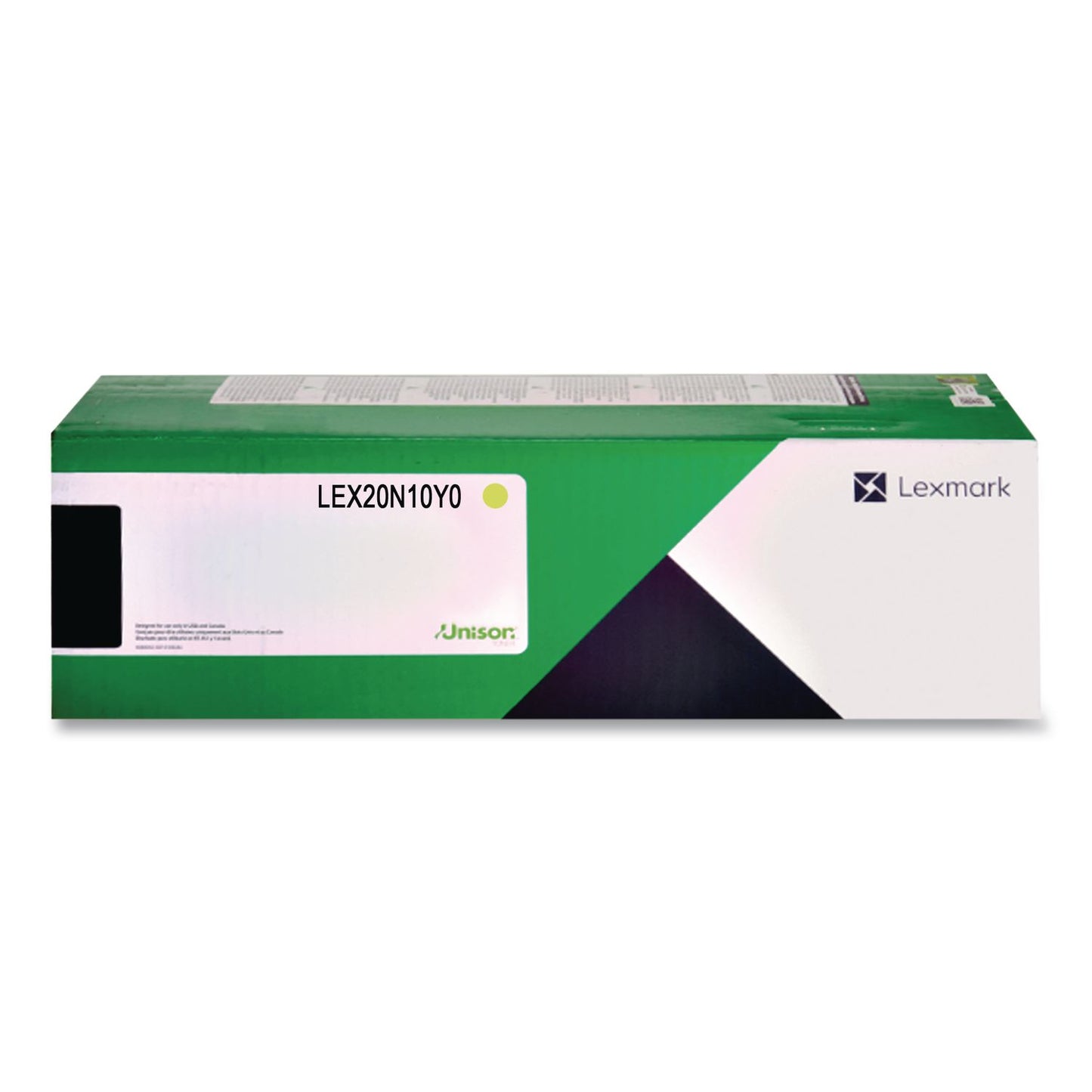 20n10y0 Return Program Toner, 1,500 Page-Yield, Yellow