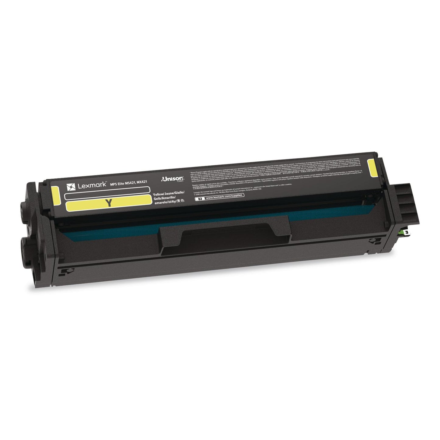 C331hy0 Return Program High-Yield Toner, 2,500 Page-Yield, Yellow