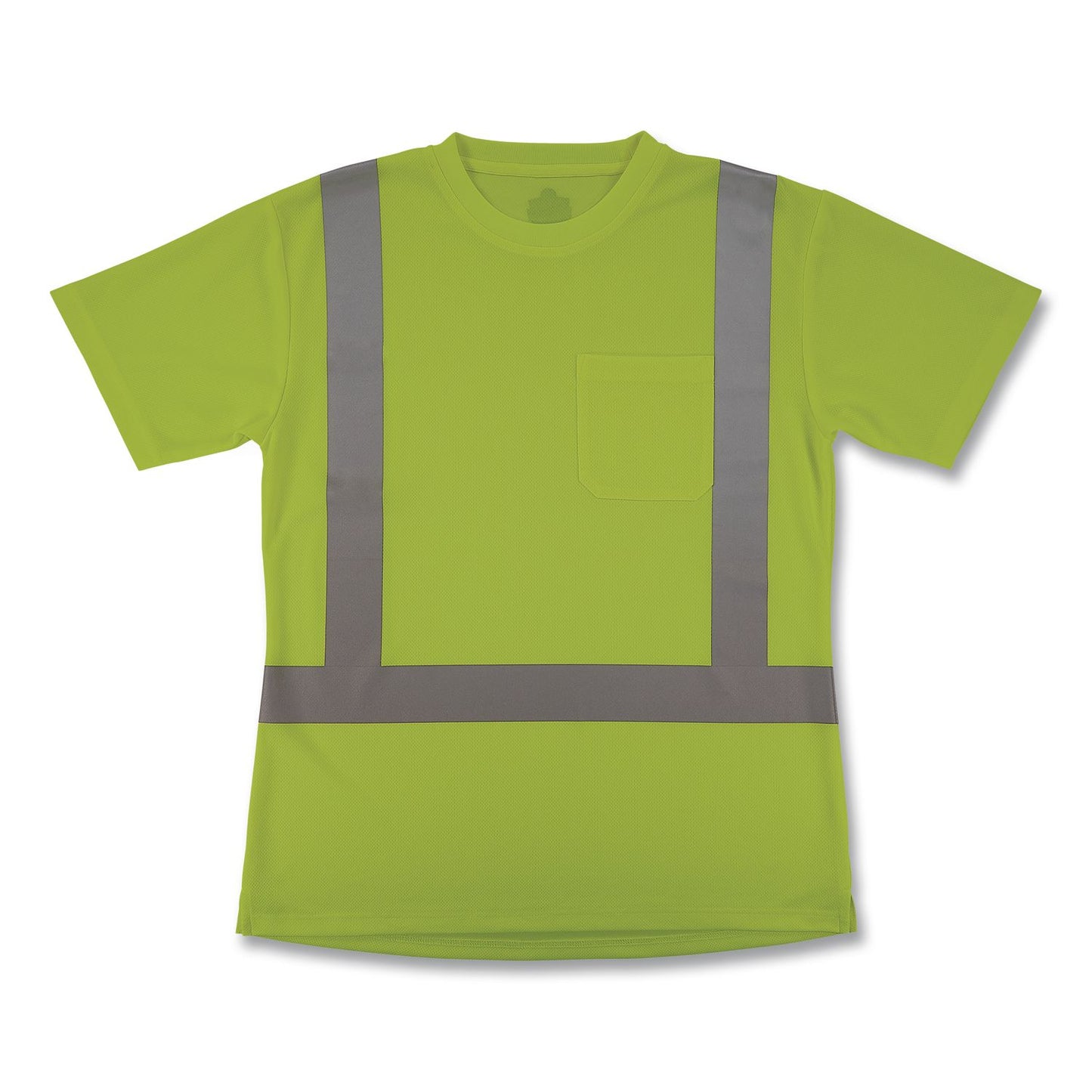 GloWear 8274 Class 2 Women's Essential Hi-Vis T-Shirt, 2X-Large, Lime