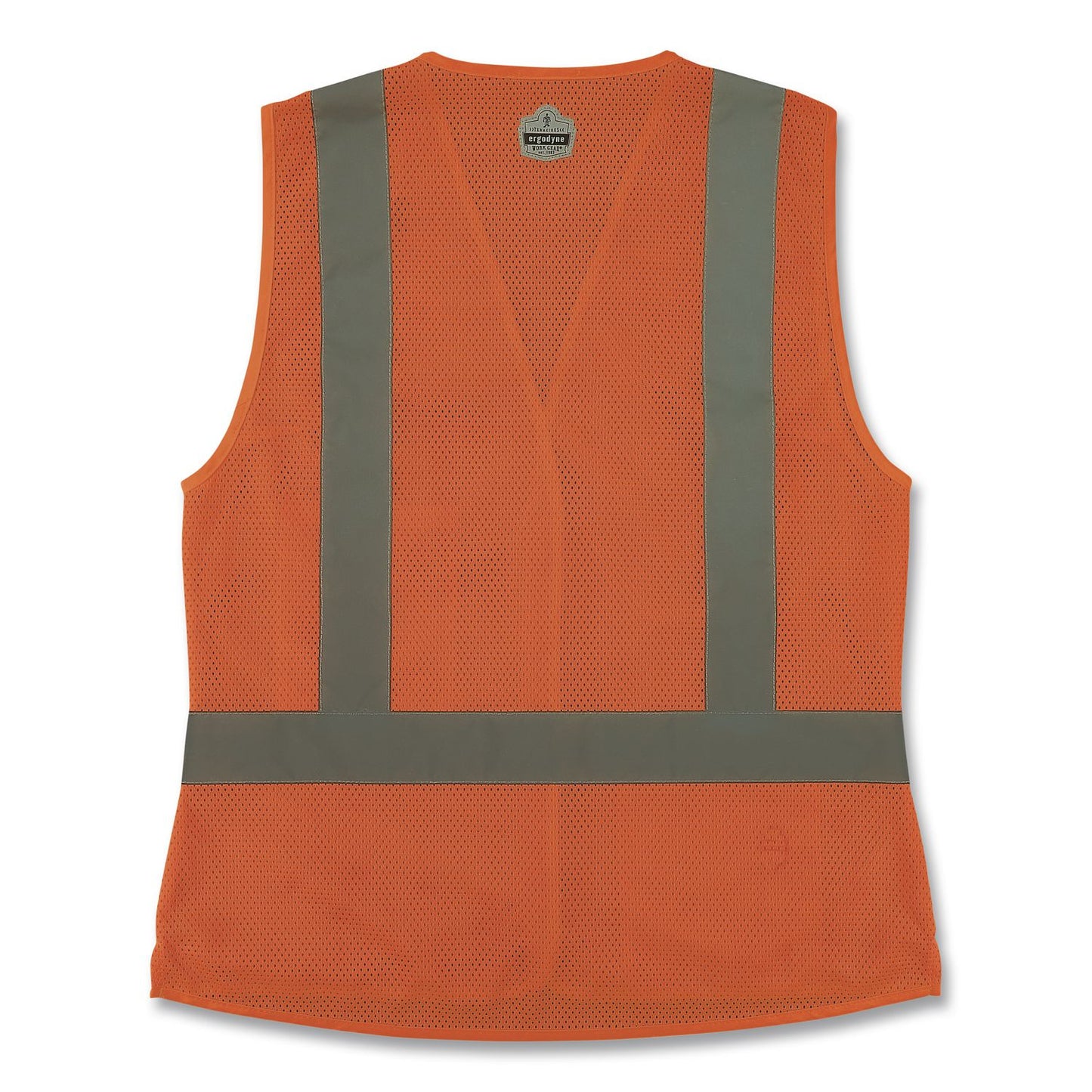 GloWear 8210HLW-S Class 2 Women's Hi-Vis Vest with Hook-and-Loop, Polyester, Medium, Orange