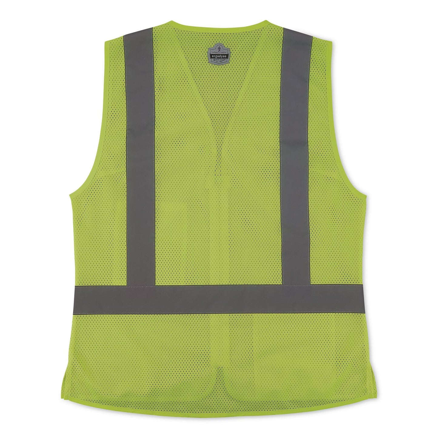 GloWear 8210ZW-S Class 2 Women's Hi-Vis Vest with Zipper, Polyester, 2X-Large, Lime