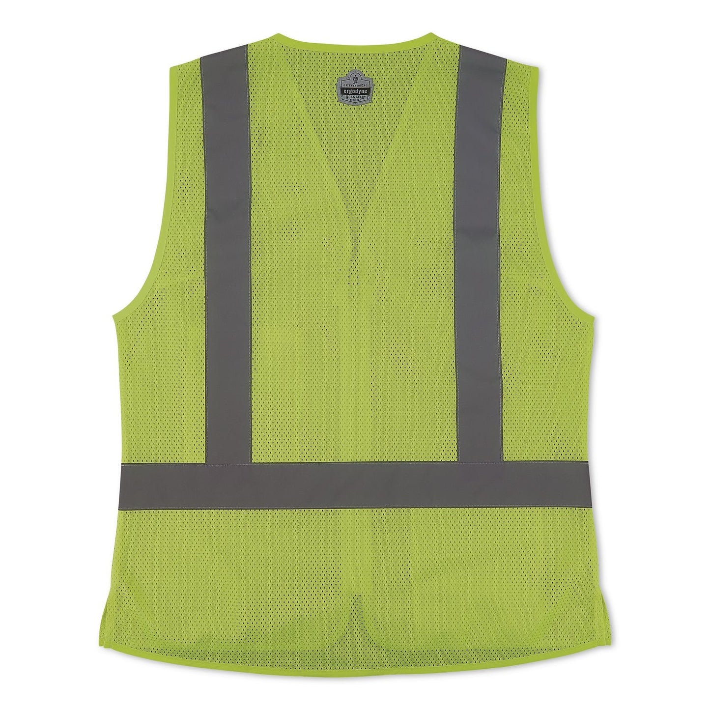 GloWear 8210ZW-S Class 2 Women's Hi-Vis Vest with Zipper, Polyester, 3X-Large, Lime