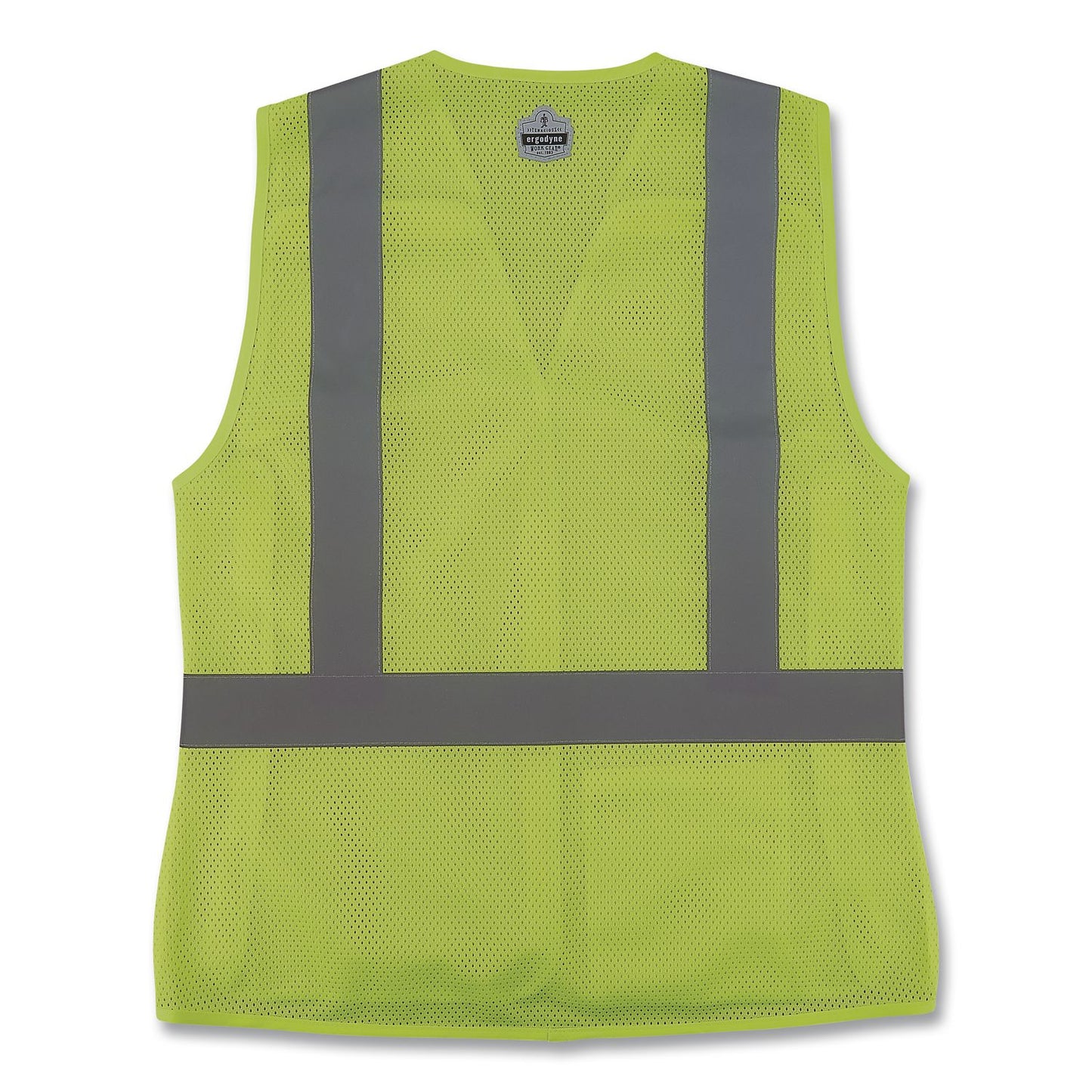 GloWear 8215BAW-S Class 2 Women's Hi-Vis Breakaway Vest with Hook-and-Loop, Polyester, X-Large, Lime
