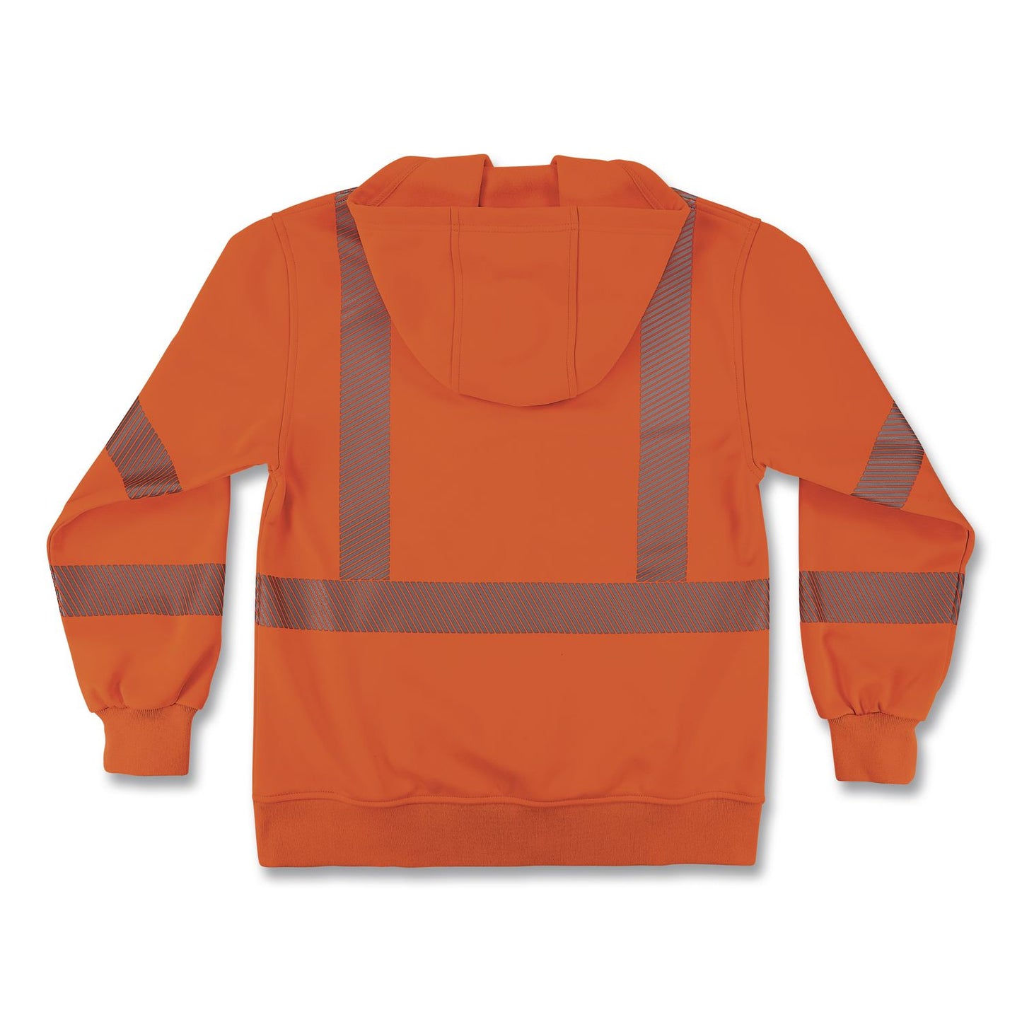 GloWear 8304W Class 3 Women's Performance Hi-Vis Hooded Sweatshirt, Small, Orange