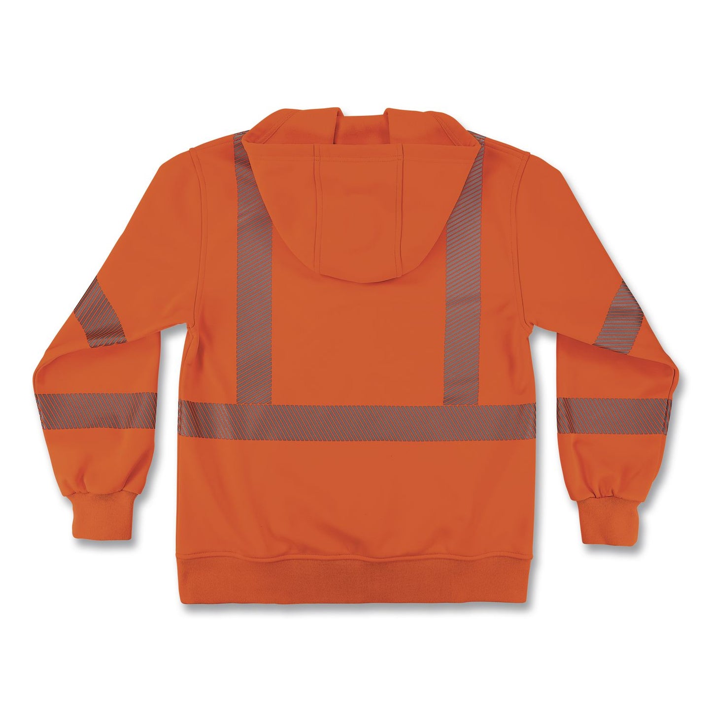 GloWear 8304W Class 3 Women's Performance Hi-Vis Hooded Sweatshirt, 3X-Large, Orange
