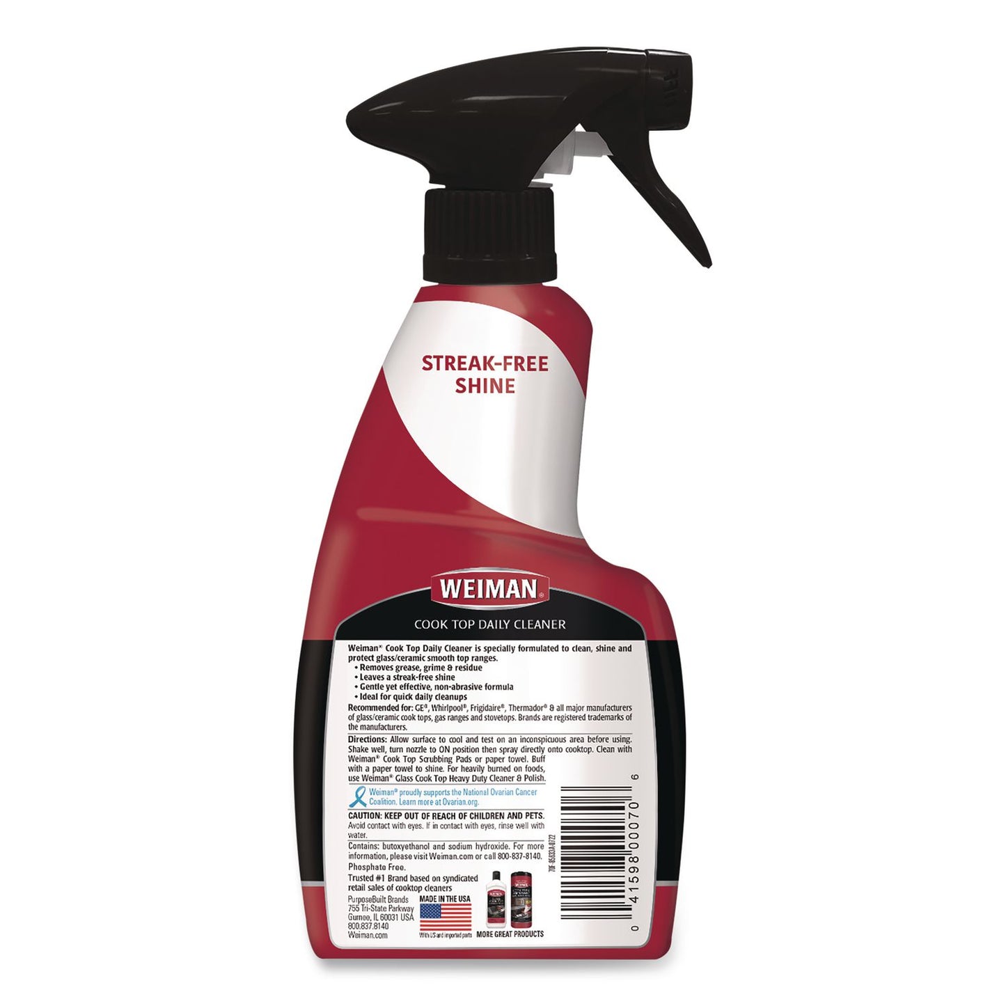 Daily Cooktop Cleaner, 12 oz Spray Bottle