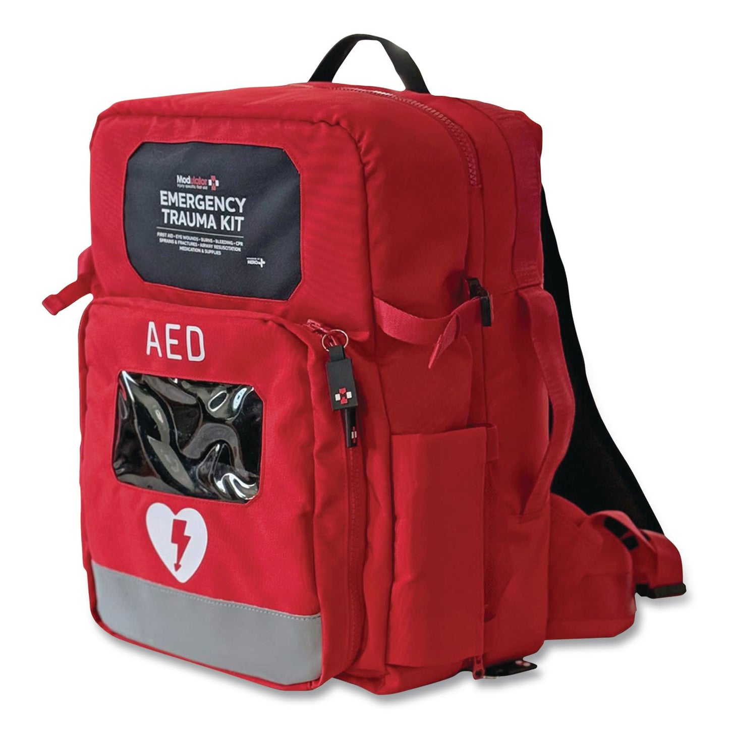 Trauma Backpack, without AED, Pro and Airway, 7 Pieces, Fabric Case
