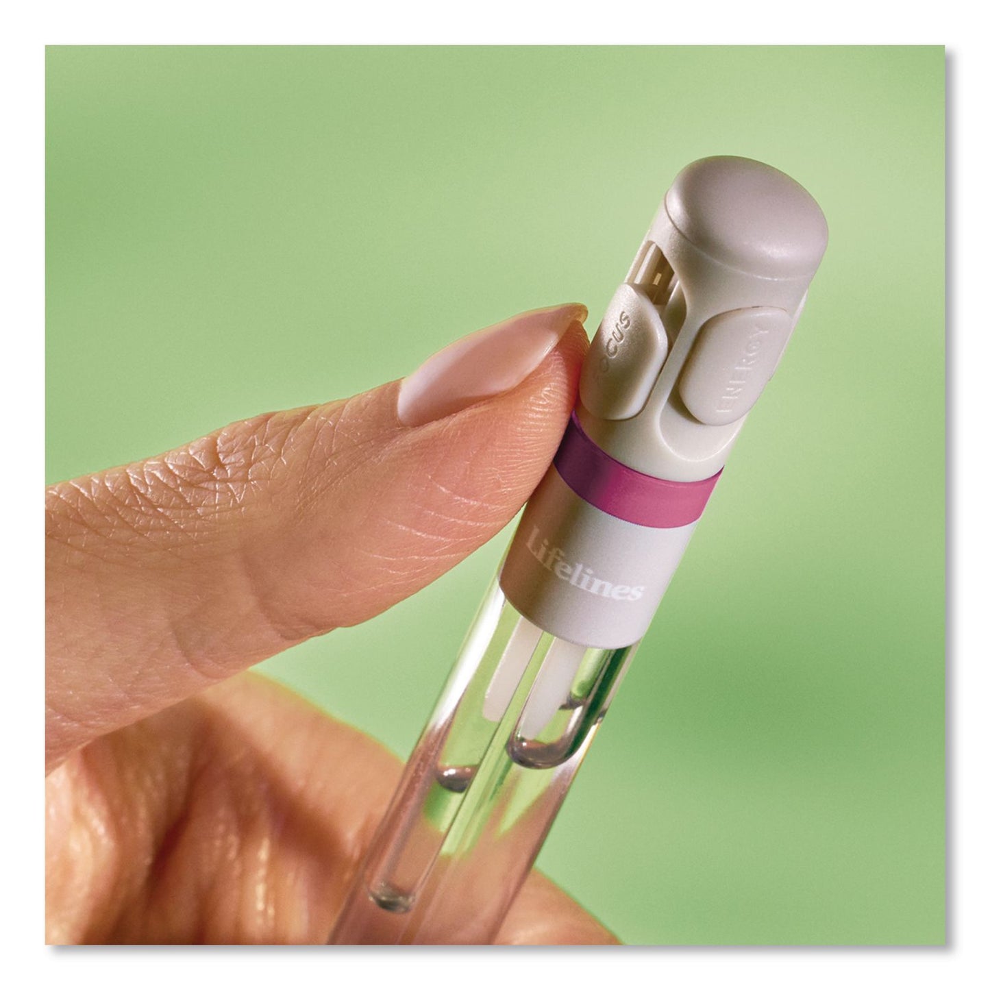 Essential Oil Blends Pen Diffuser, Strawberry Milkshake Scent, White