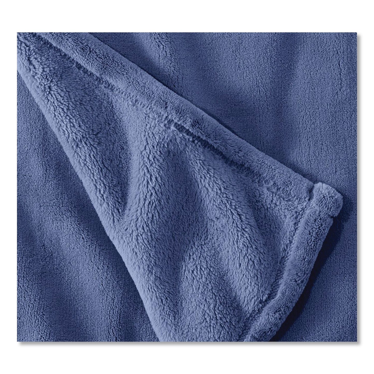 Wicked Plush Throw, 50 x 60, Bayside Bue Heather