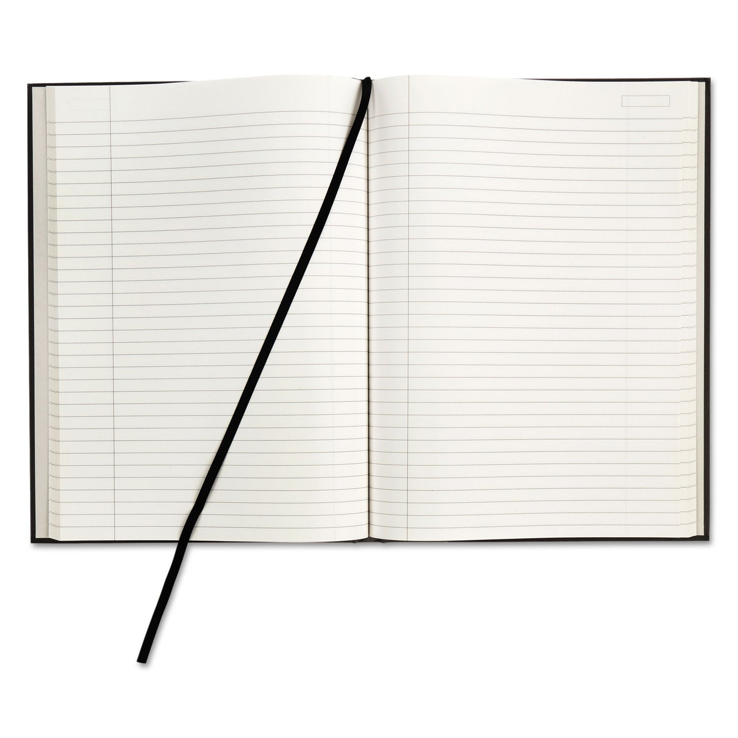 Royale Casebound Business Notebooks, 1-Subject, Medium/college Rule, Black/gray Cover, (96) 11.75 X 8.25 Sheets