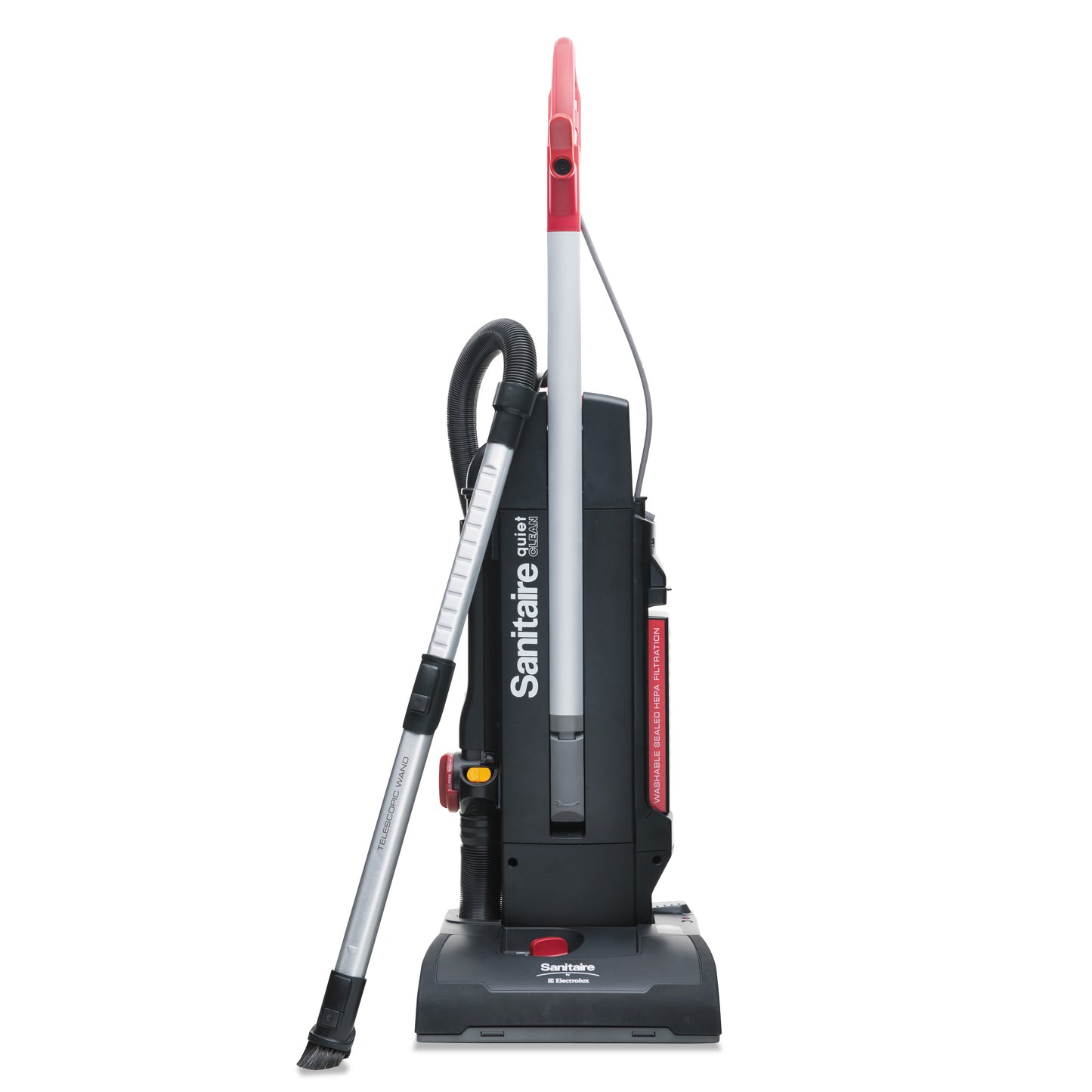 MULTI-SURFACE QuietClean Two-Motor Upright Vacuum SC9180B, 13" Cleaning Path, Black