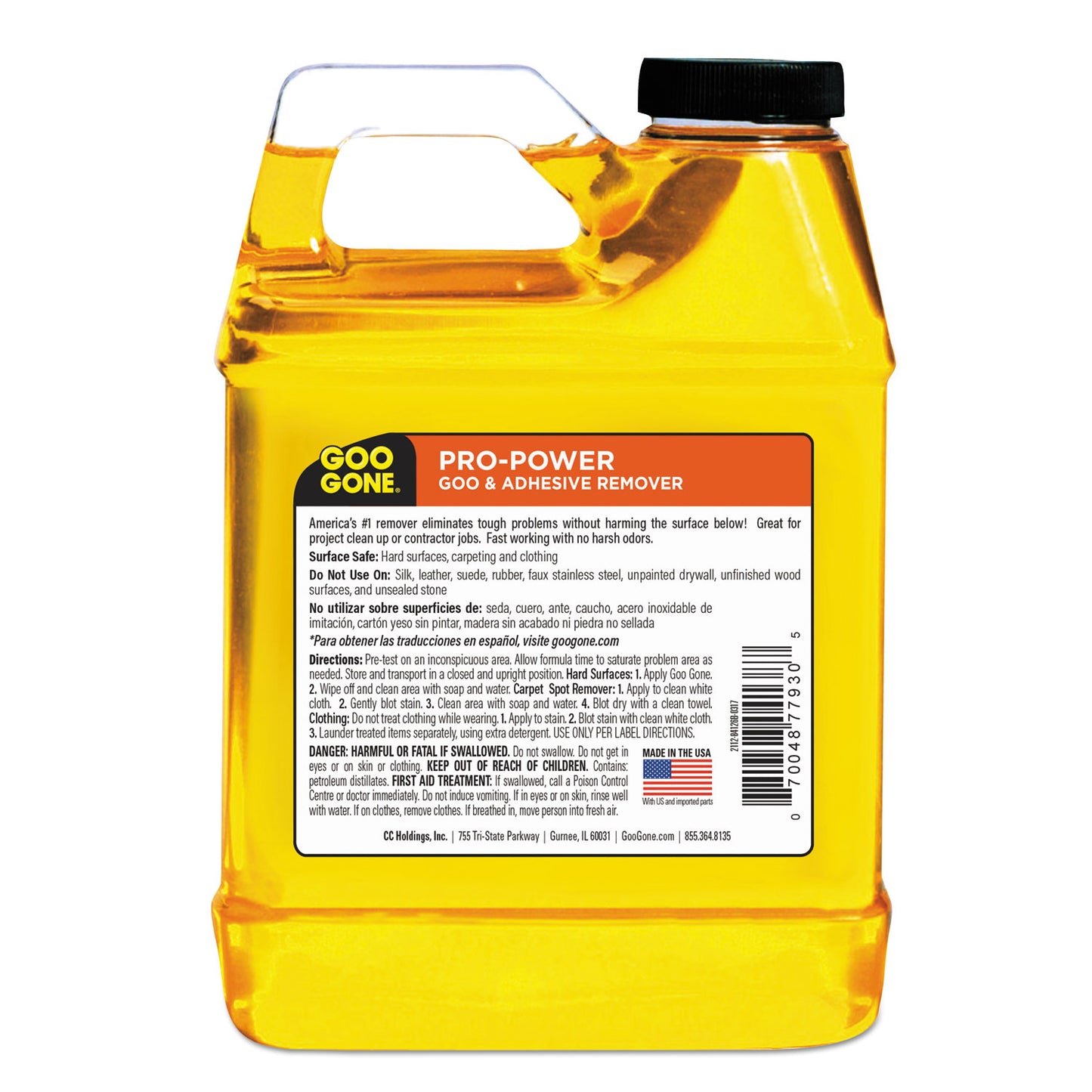 Pro-Power Cleaner, Citrus Scent, 1 Qt Bottle