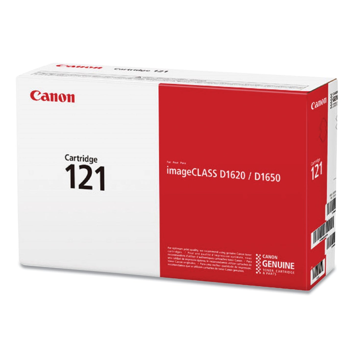 3252c001 (121) Toner, 5,000 Page-Yield, Black