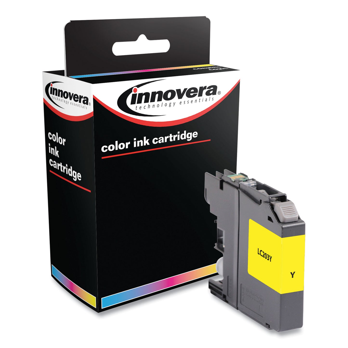 Remanufactured Yellow High-Yield Ink, Replacement for LC203Y, 550 Page-Yield