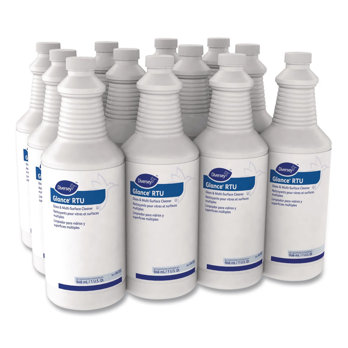 Glance Glass and Multi-Surface Cleaner, 32 oz Bottle