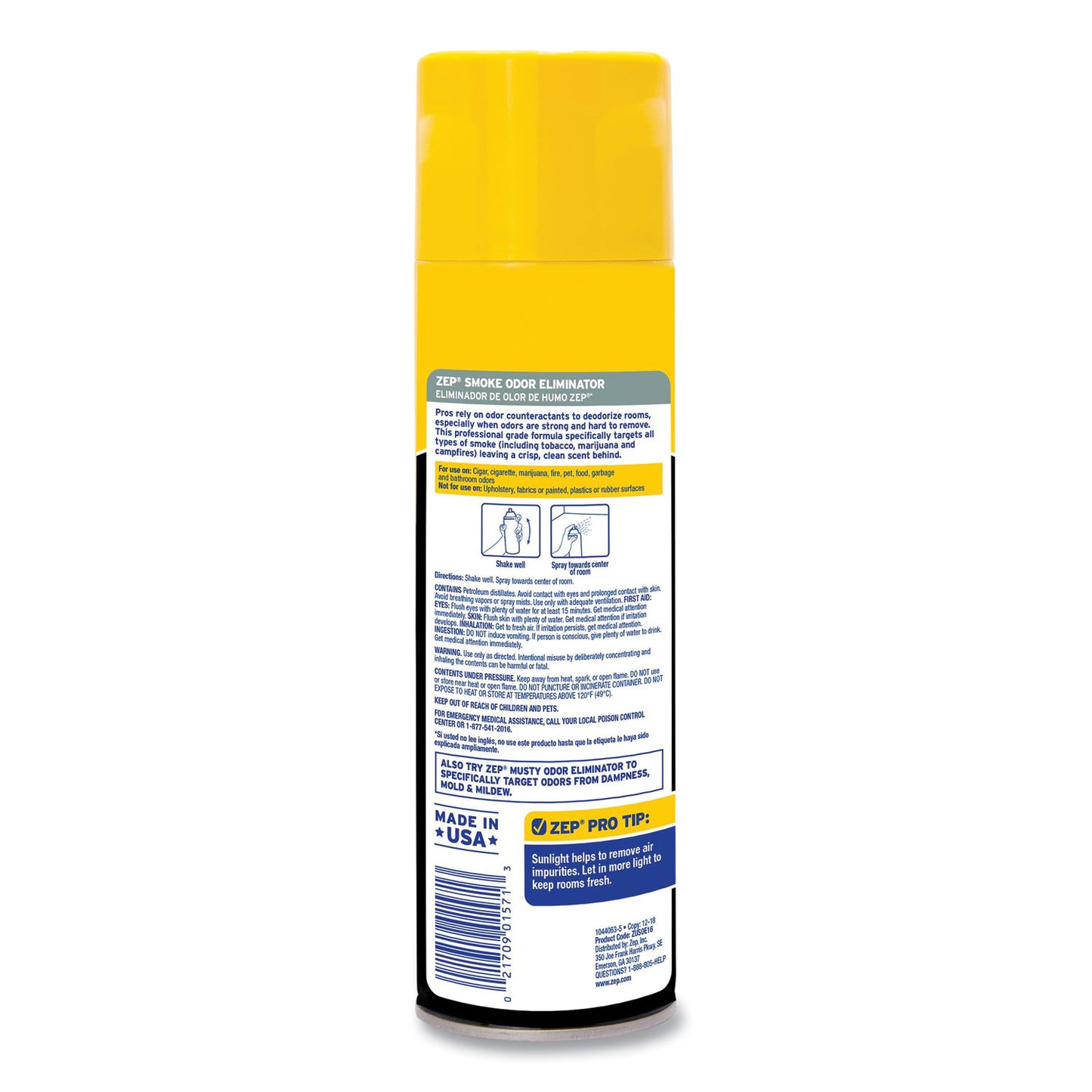 Smoke Odor Eliminator, Fresh Scent, 16 Oz, Spray Can