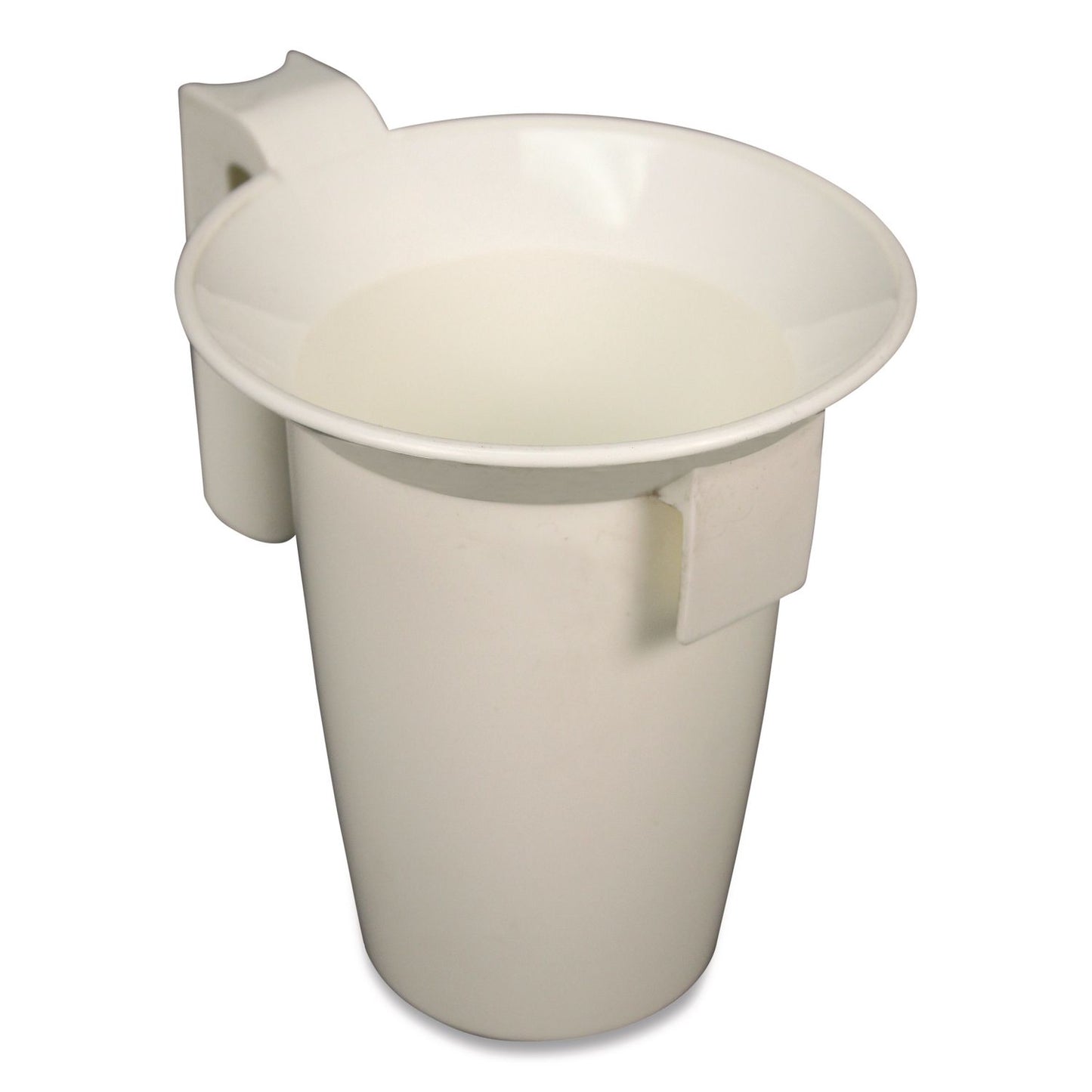 Value-Plus Toilet Bowl Caddy, Plastic, White